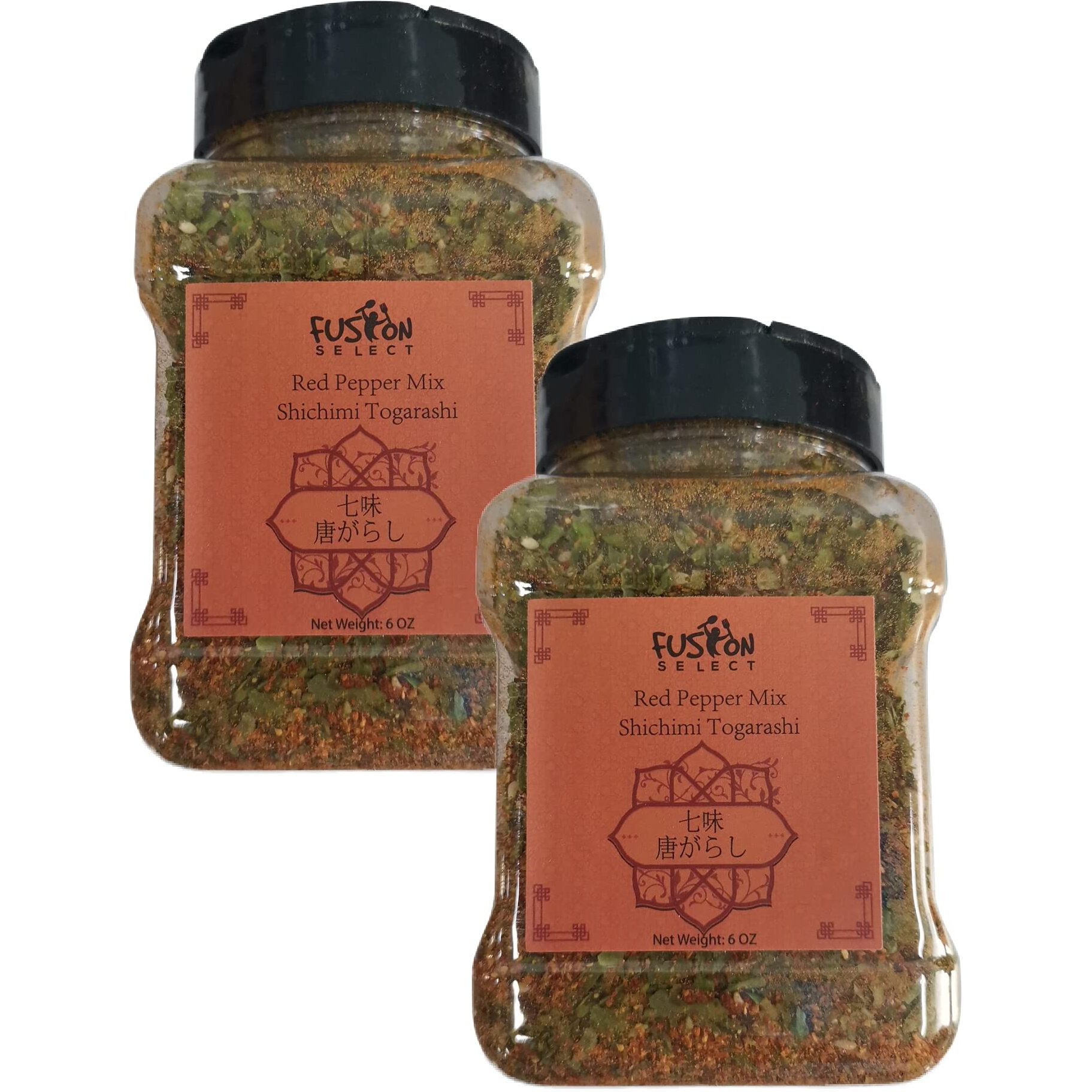 Fusion Select 12 Oz Shichimi Togarashi Seasoning - Japanese 7 Spice Japanese Seasoning Japanese Chili Powder
