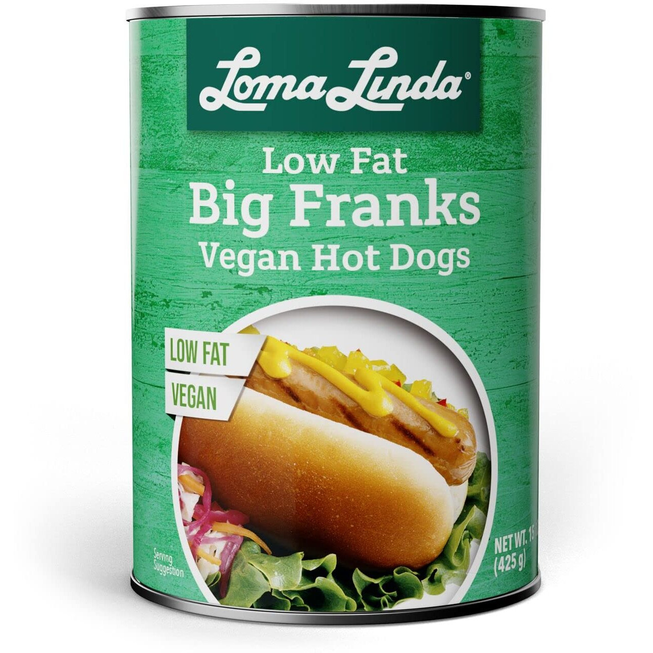 Loma Linda - Plant-Based Meats (Big Franks, Low Fat (15 Oz.), 6 Pack)
