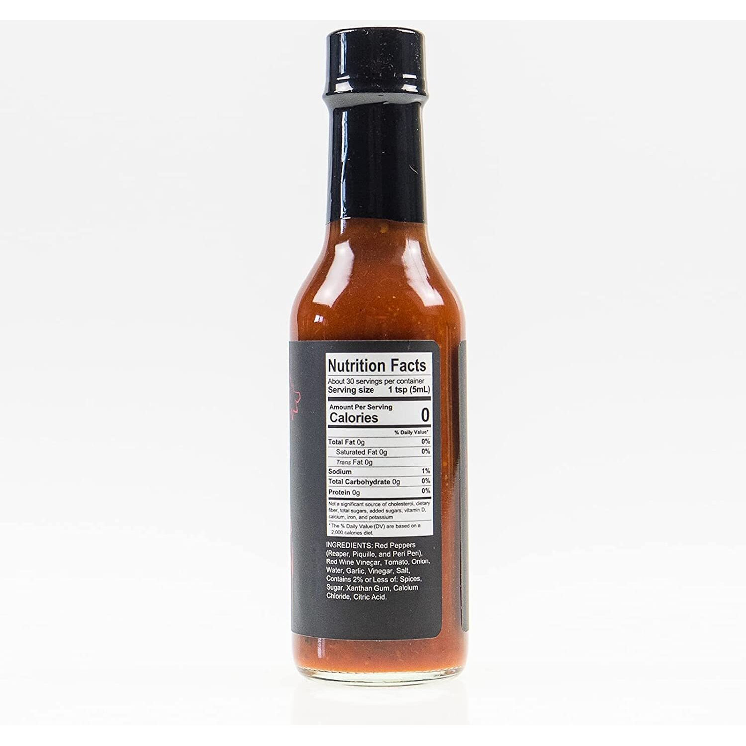 Pepper Joes Carolina Reaper Hot Sauce - Extreme Heat With Delicious Flavor Balance - Made With Worlds Hottest Chili Pepper - 5 Ounces