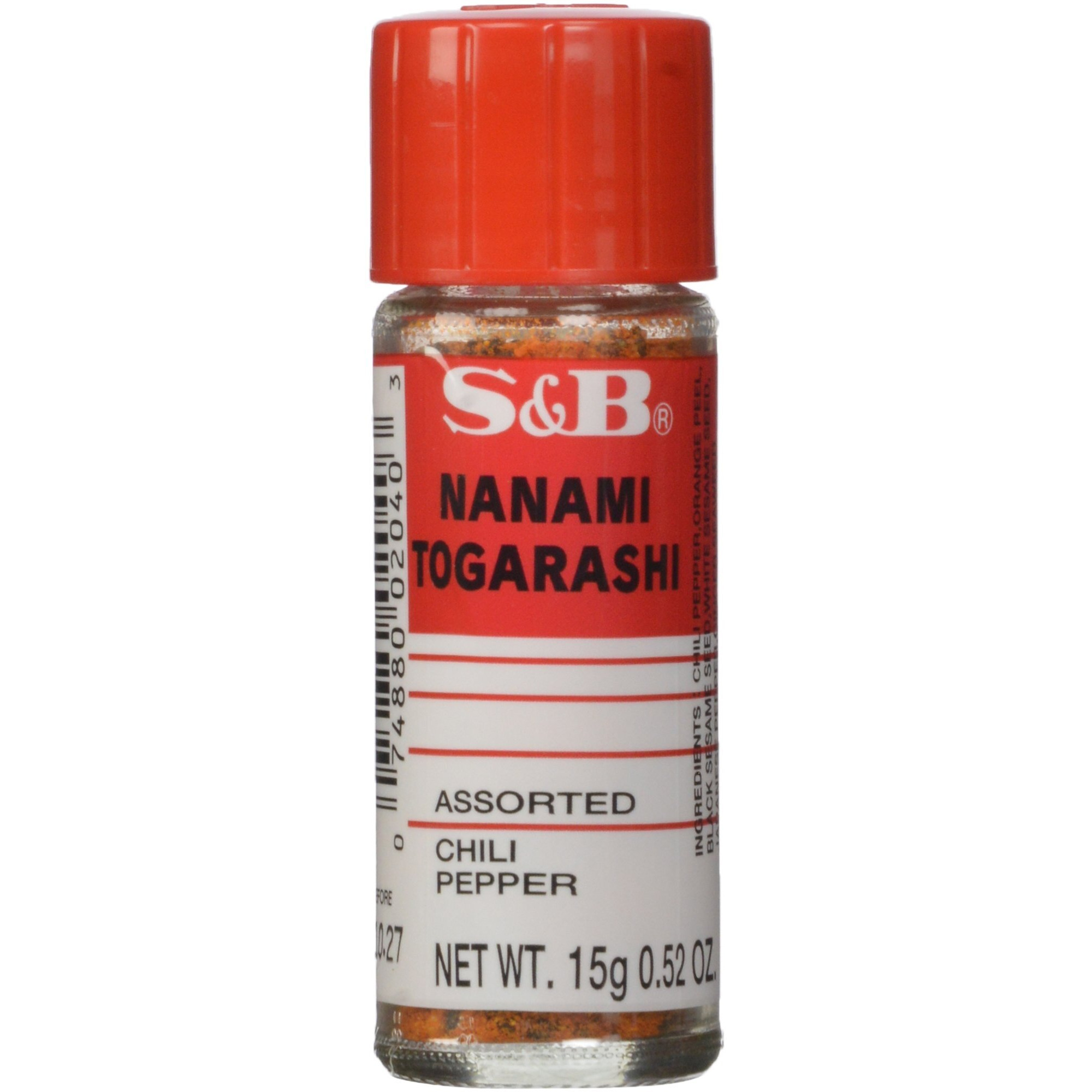 S&B Shichimi Seven Spice Chili Pepper, 0.52 Ounce (Pack Of 10)
