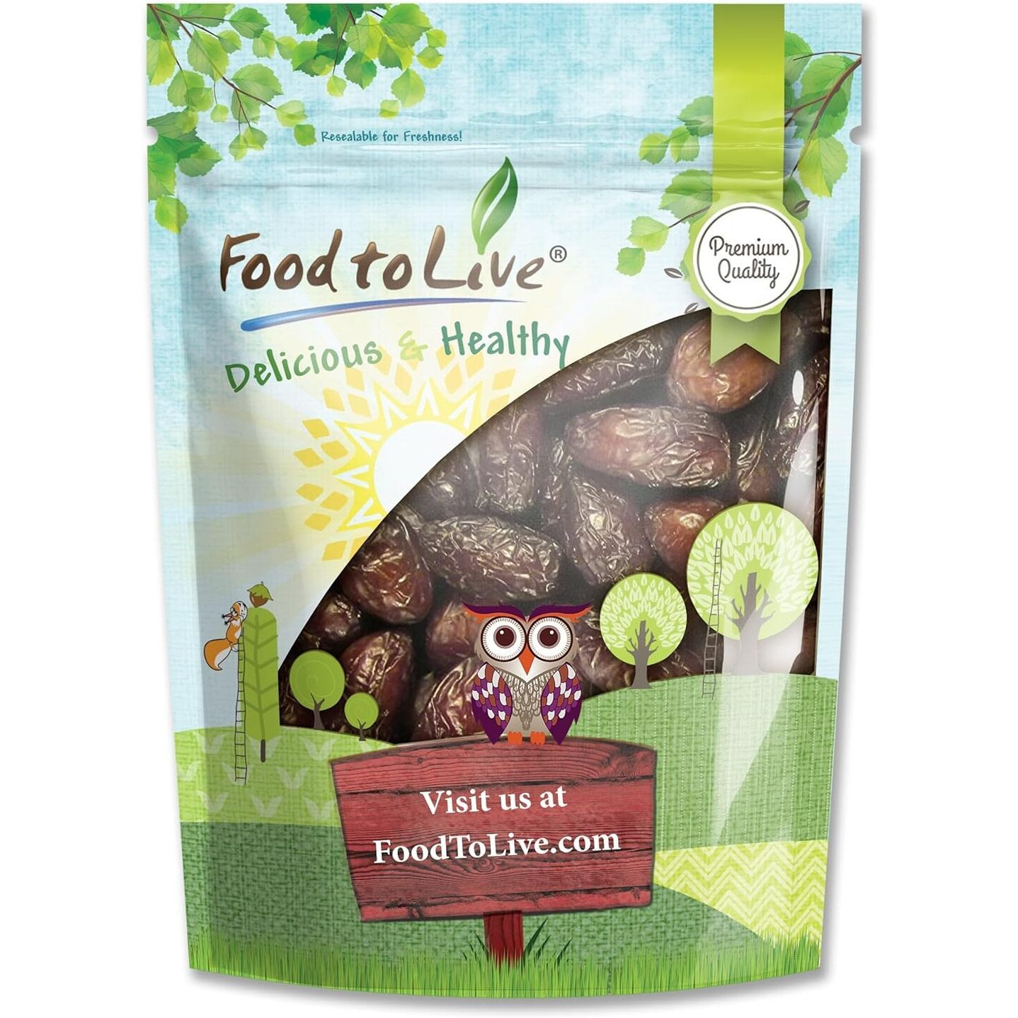 Medjool Dates, 2 Pounds - Non-Gmo Verified, Raw, Vegan, Sirtfood