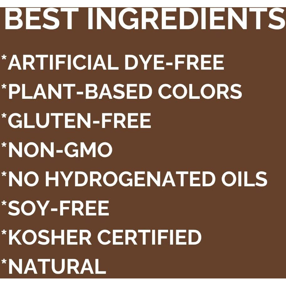 Colorkitchen Dark Cocoa Sprinkles Natural Ingredients Baking Cake Decorations, Ice Cream, Cookie, Artificial Dye-Free, Plant-Based Colors, Gluten-Free, Non-Gmo, No Hydrogenated Oils, Soy-Free, Kosher, 3 Oz