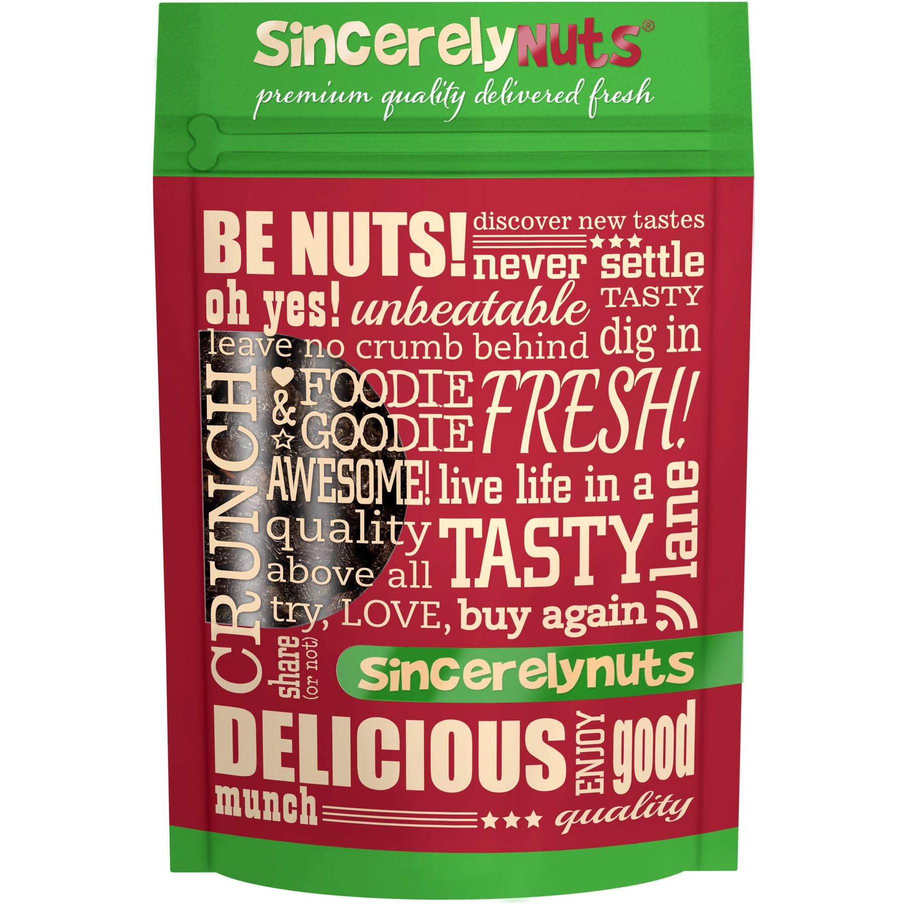 Sincerely Nuts Jumbo Black Raisins (3 Lbs)- Gluten-Free Food, Vegan, And Kosher Certified Snack-Nutritious And Satisfying Snack-Pitted And Ready To Eat-Freshness Guaranteed