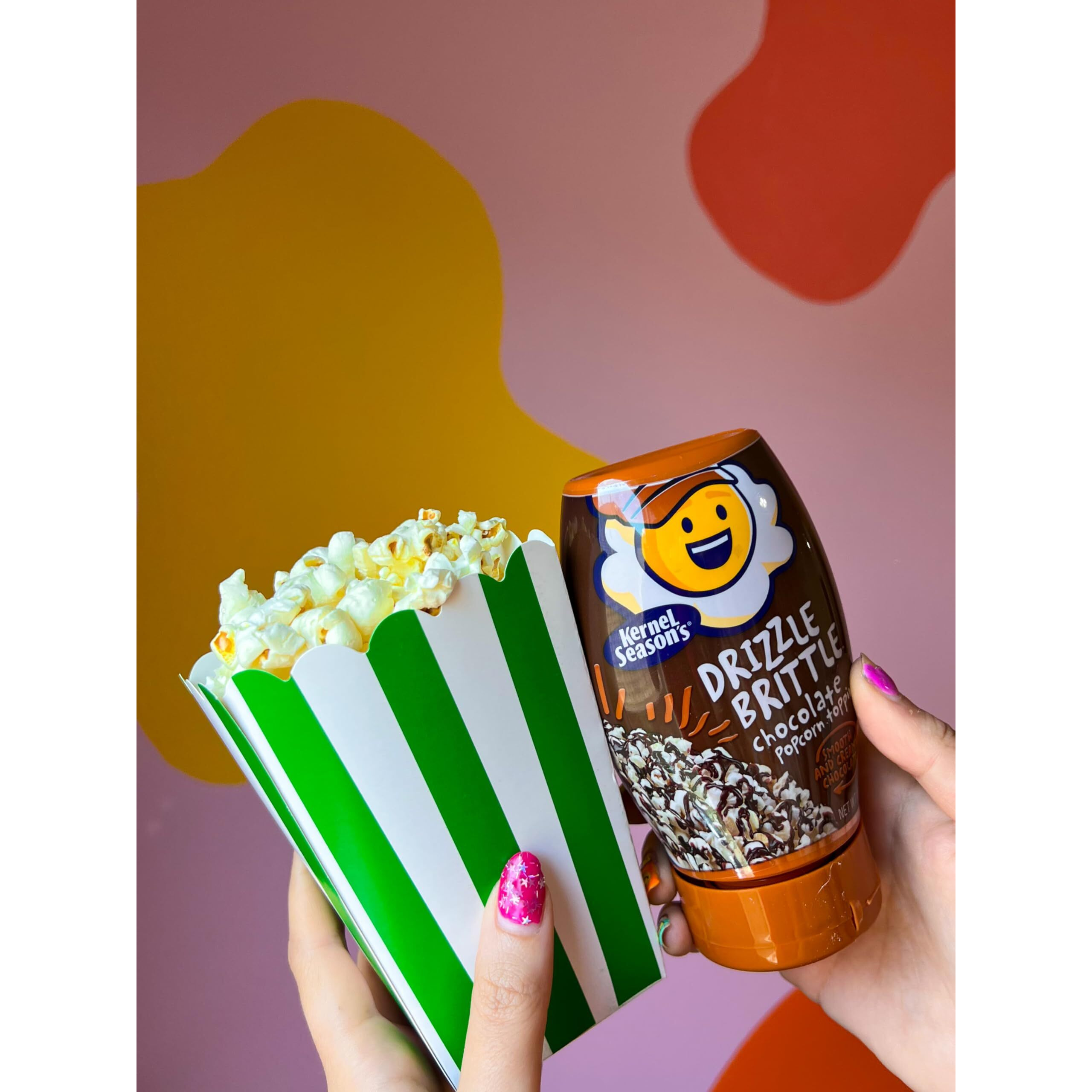 Kernel Season's Drizzle Brittle, Popcorn Topping, Variety Pack, 13.1 Ounce (Pack Of 2)