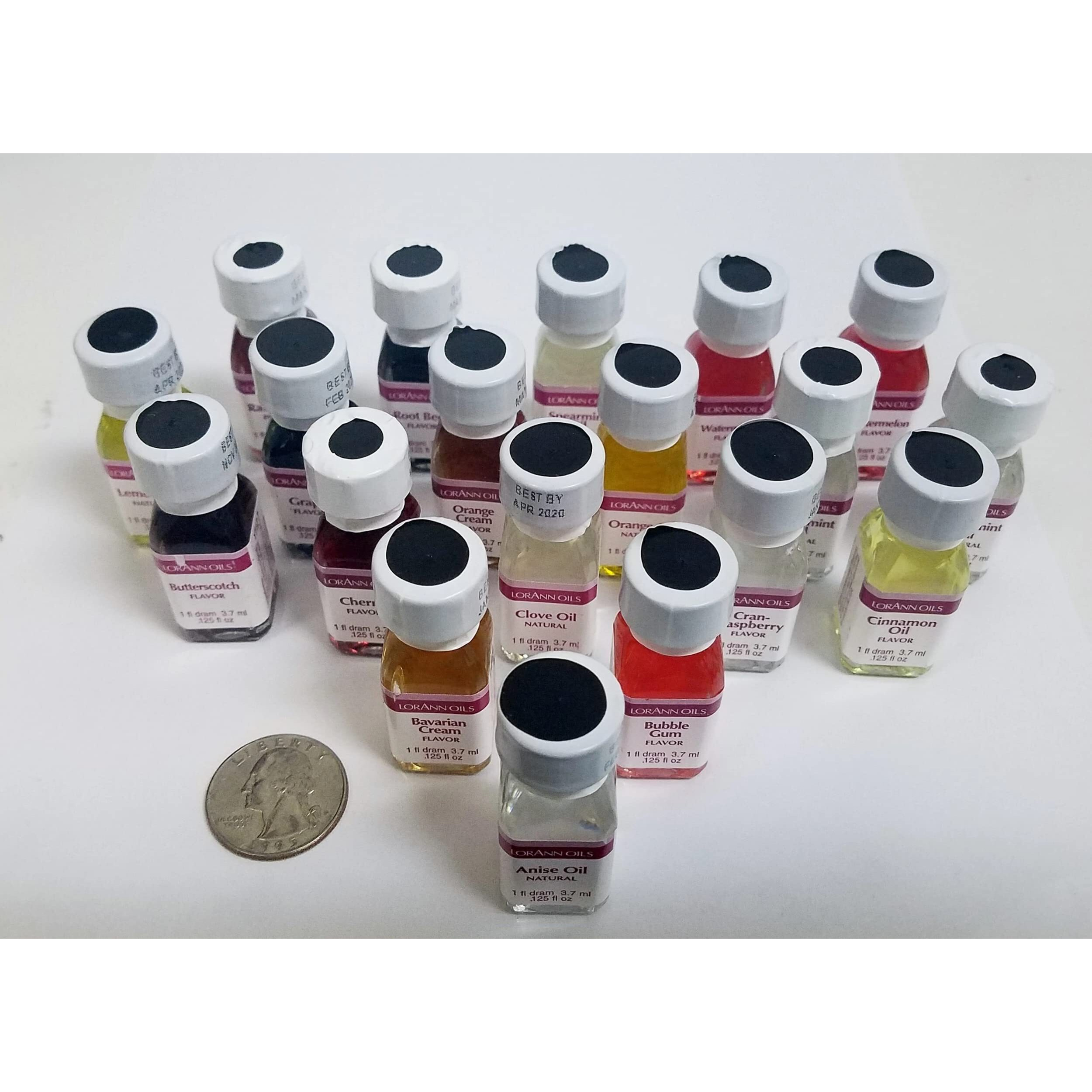 Lorann Ss Pack 4 Of 12 Fruity Flavors In 1 Dram Bottles (.0125 Fl Oz - 3.7Ml)