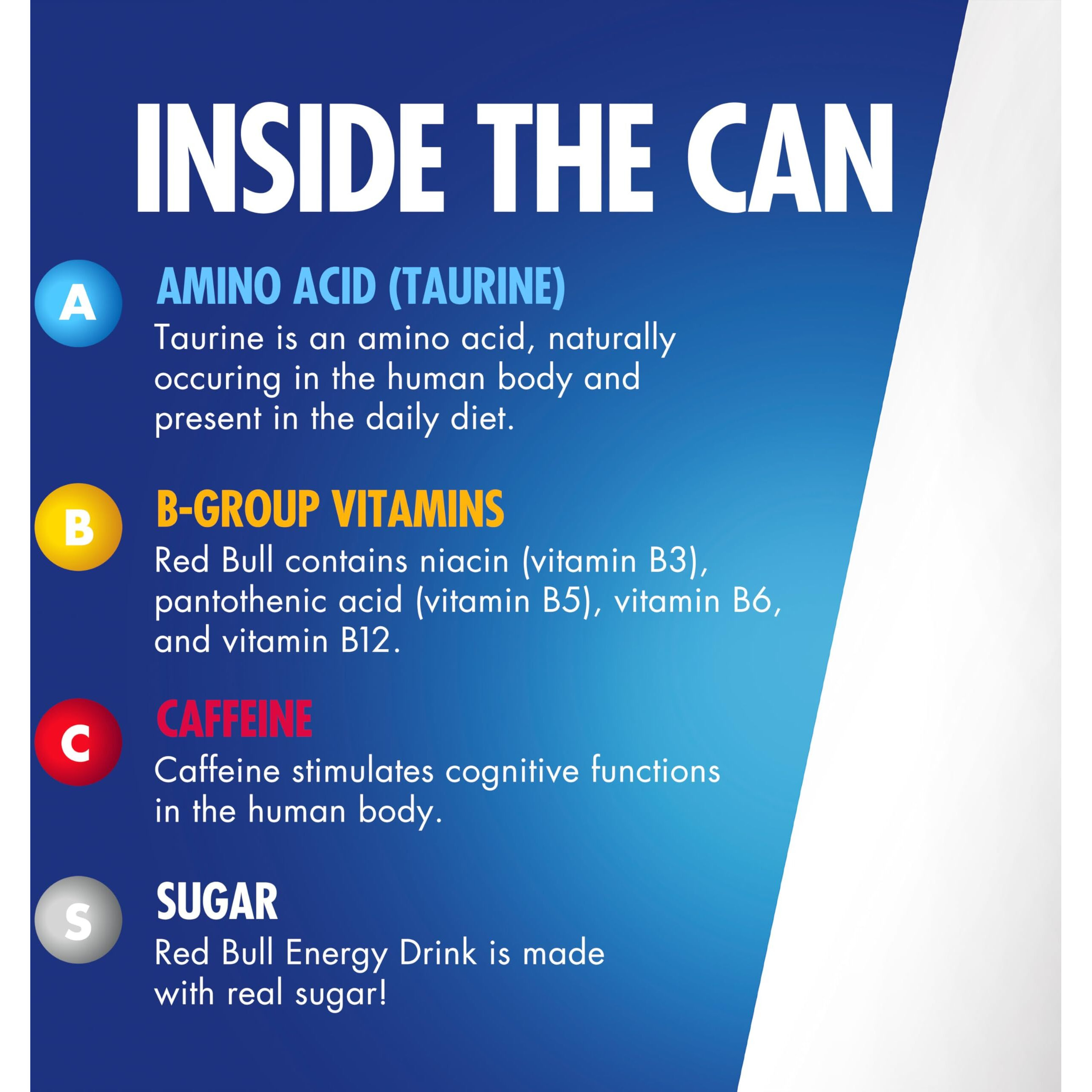 Red Bull Blue Edition Energy Drink, Blueberry, With 80Mg Caffeine Plus Taurine & B Vitamins, 8.4 Fl Oz, Pack Of 24 Cans