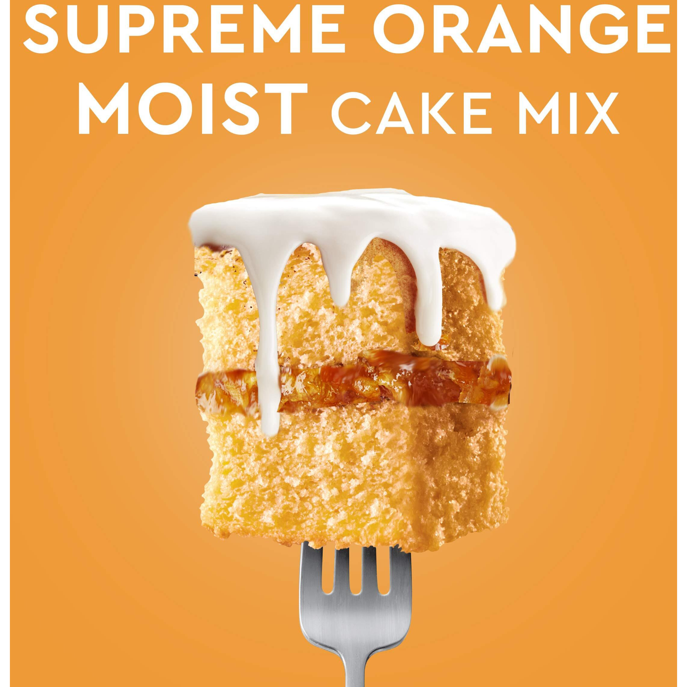 Duncan Hines Signature Perfectly Moist Orange Supreme Cake Mix 15.25 Ounce