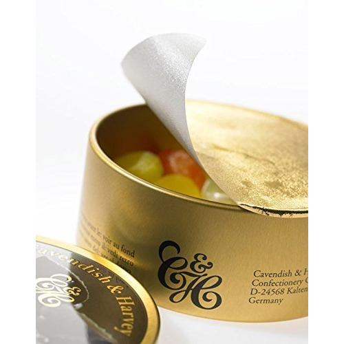 Cavendish & Harvey | Mango Kiwi Hard Candy Drops | 7 Ounce Tins - 1 Pack