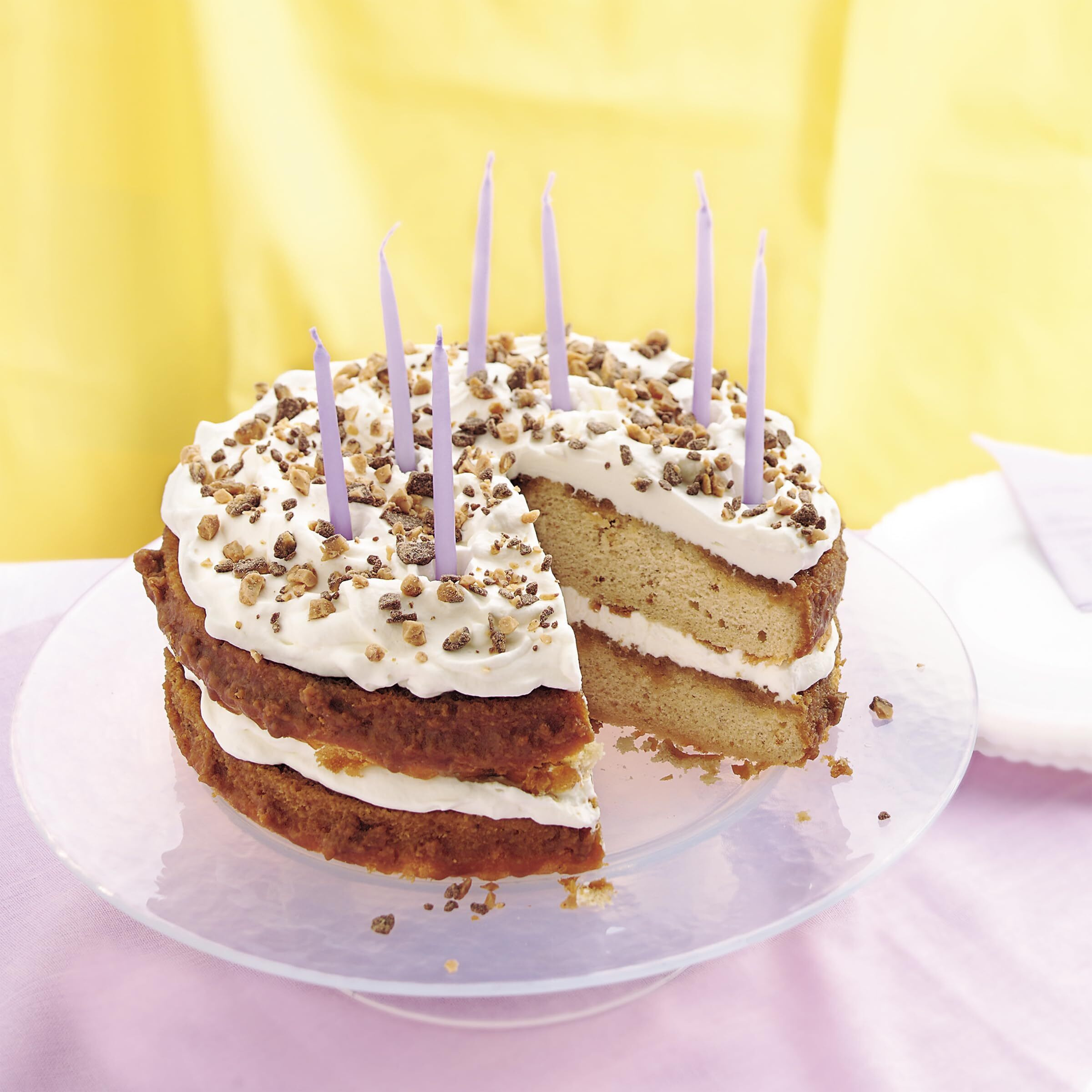 Betty Crocker Delights Super Moist Butter Pecan Cake Mix, 13.25 Oz. (Pack Of 12)