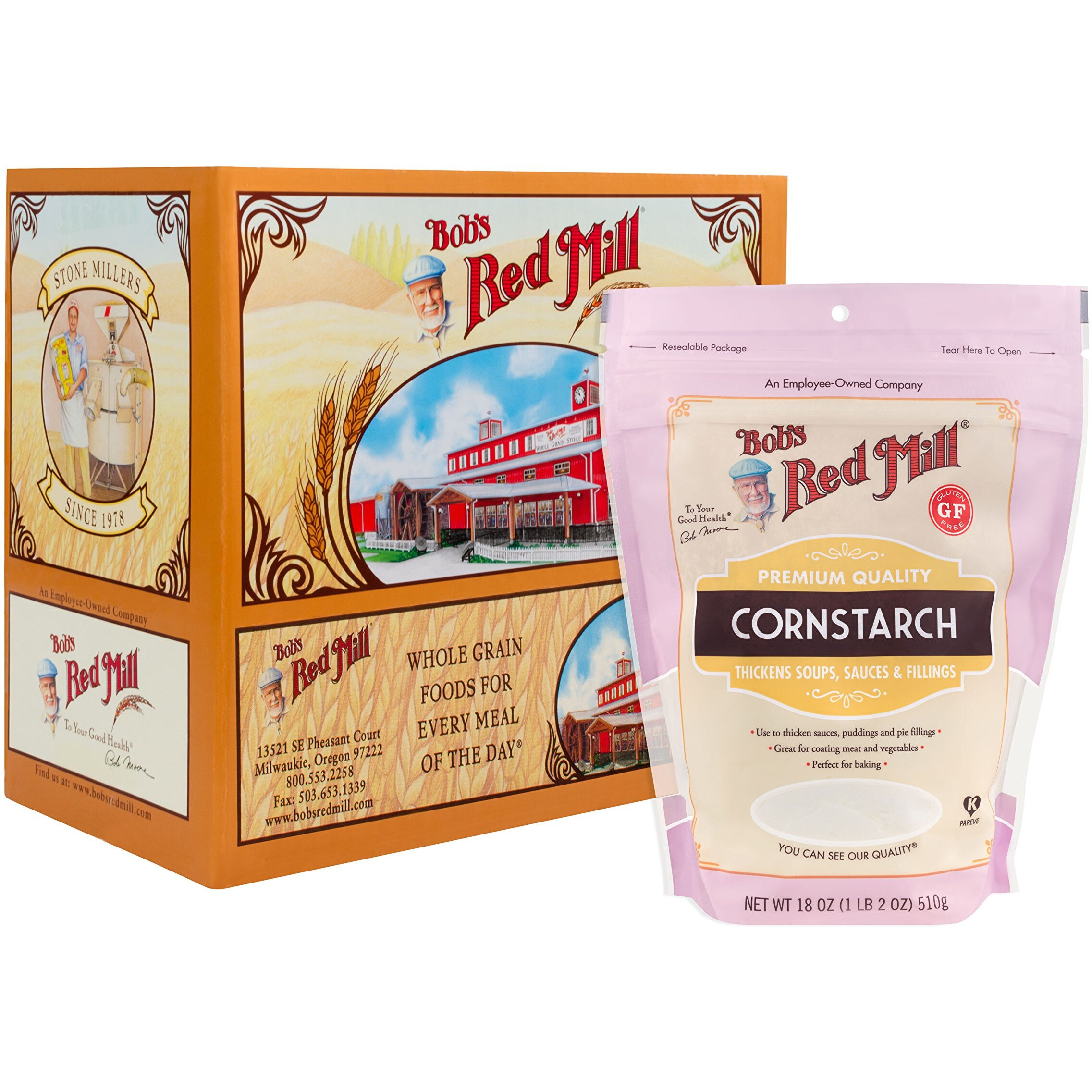 Bob's Red Mill Corn Starch, 18-Ounce (Pack Of 4)