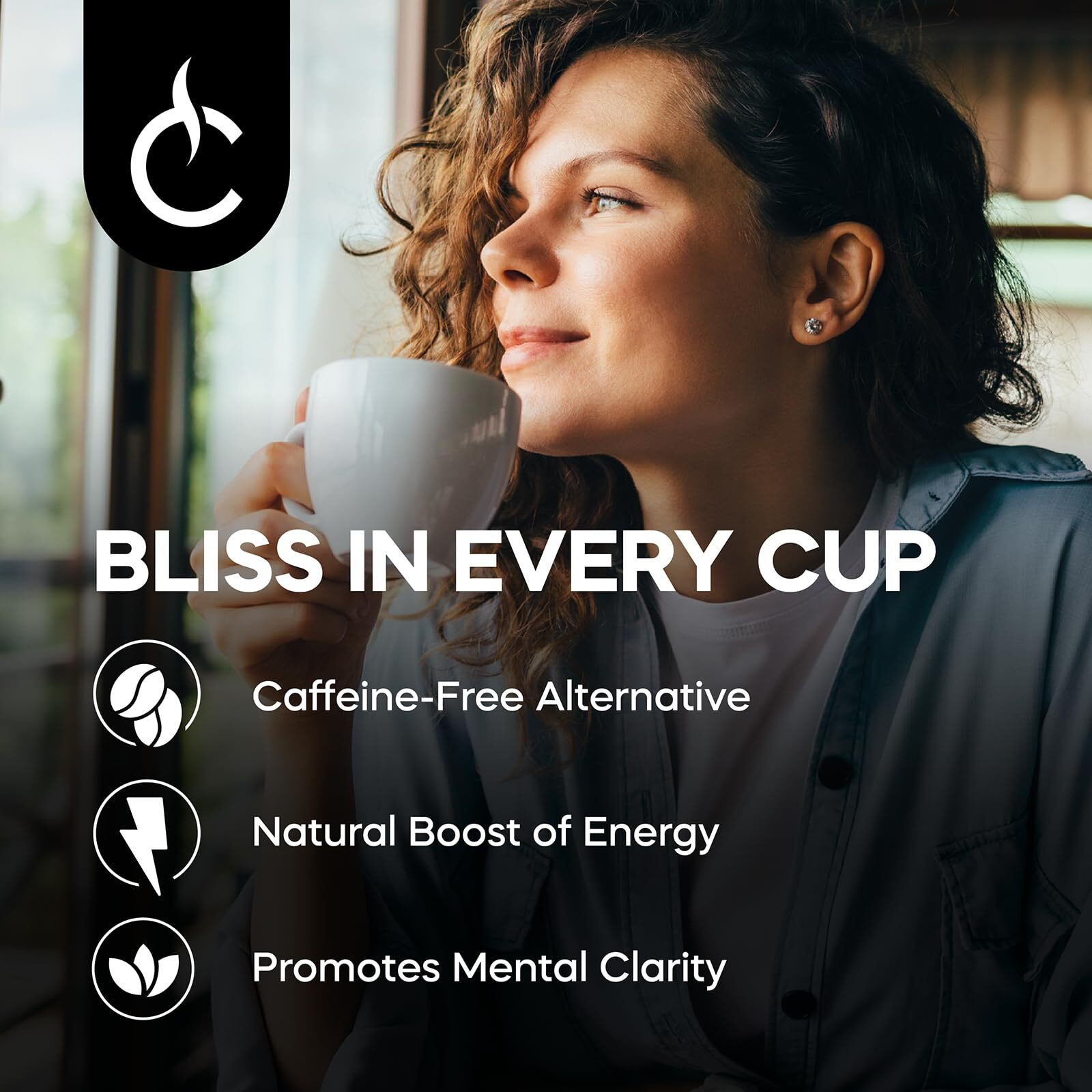 Tattva's Herbs Cafe Capomo Coffee Alternative, Classic Dark Roast Coffee Substitute With Capomo Maya Nut, Caffeine Free & Acid Free Coffee, Brew Like Coffee, 22 Oz.