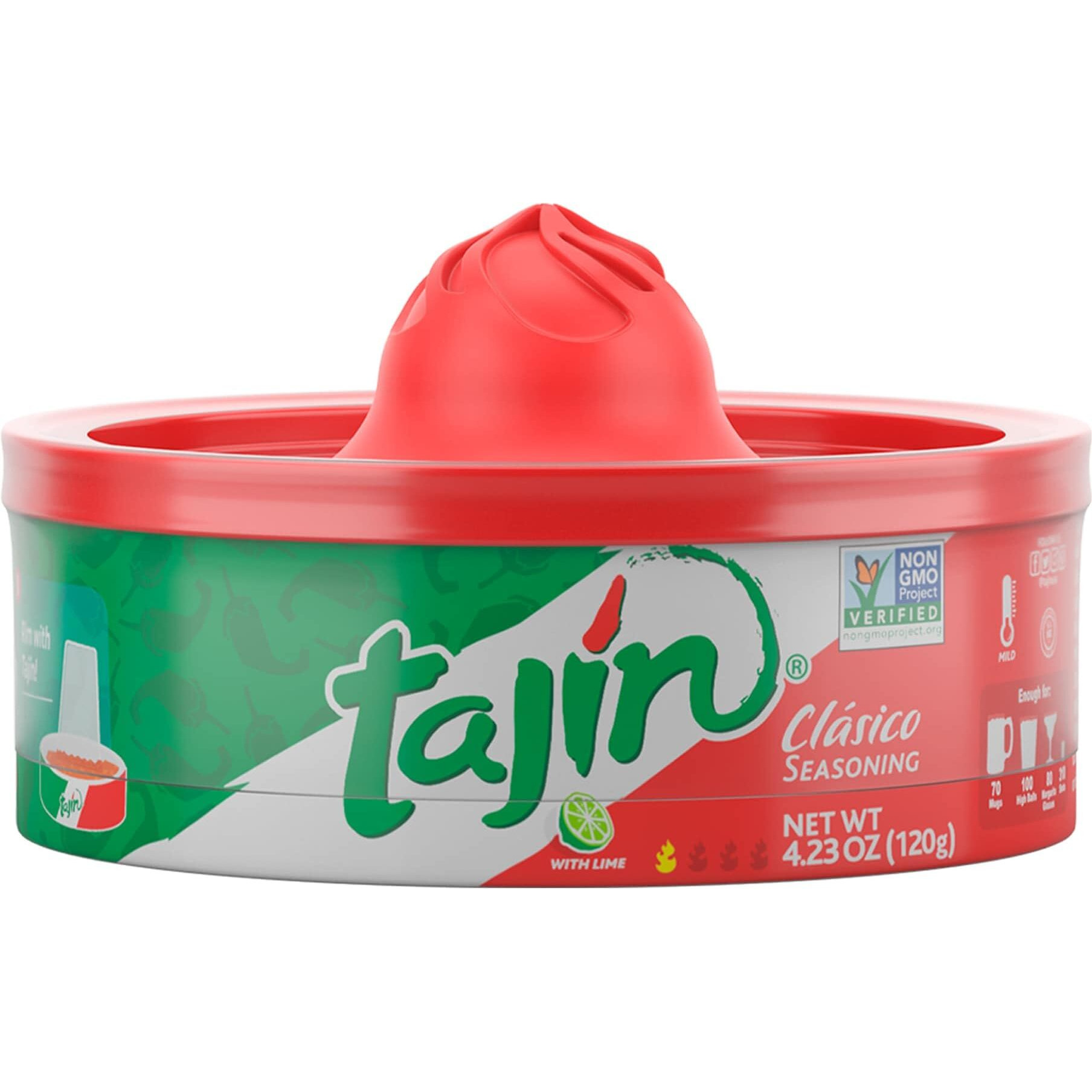Taj  N Cl  Sico Chile Lime Seasoning Rimmer 4.23 Oz