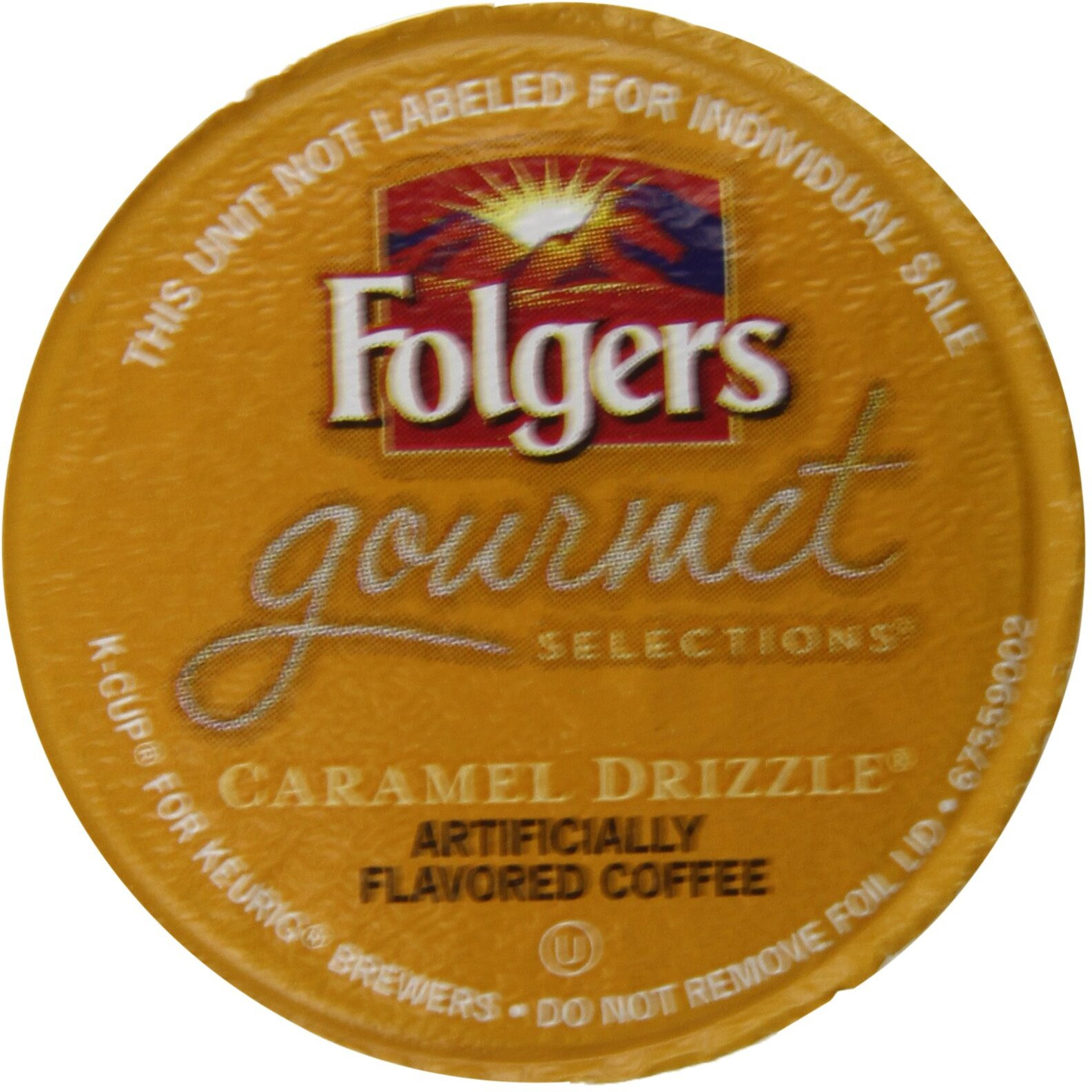 Folgers Gourmet Selections Caramel Drizzle K-Cups (48 Count)