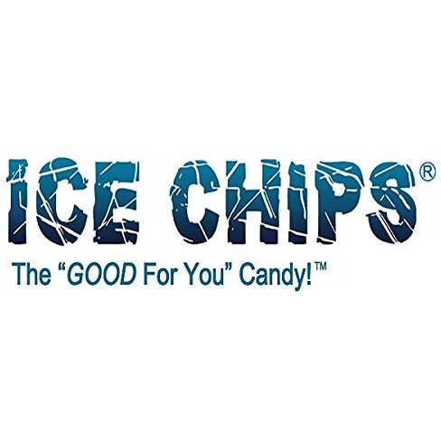 Ice Chips Xylitol Candy In Large 5.28 Oz Resealable Pouch Low Carb & Gluten Free (Peppermint)