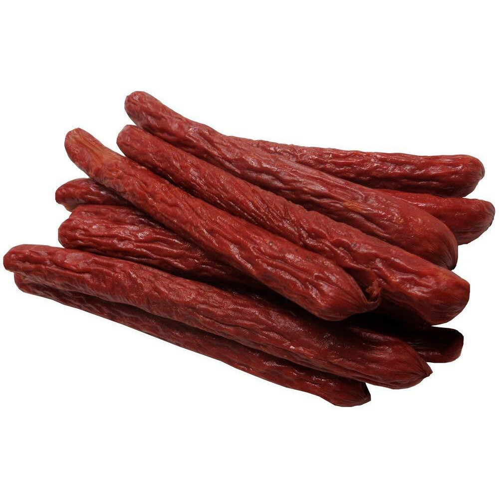 Buffalo Bills 2-Lb Mild 5"" Ole' Smokies Saddlebag (50 Twist-End Beef Sticks Per Saddlebag)