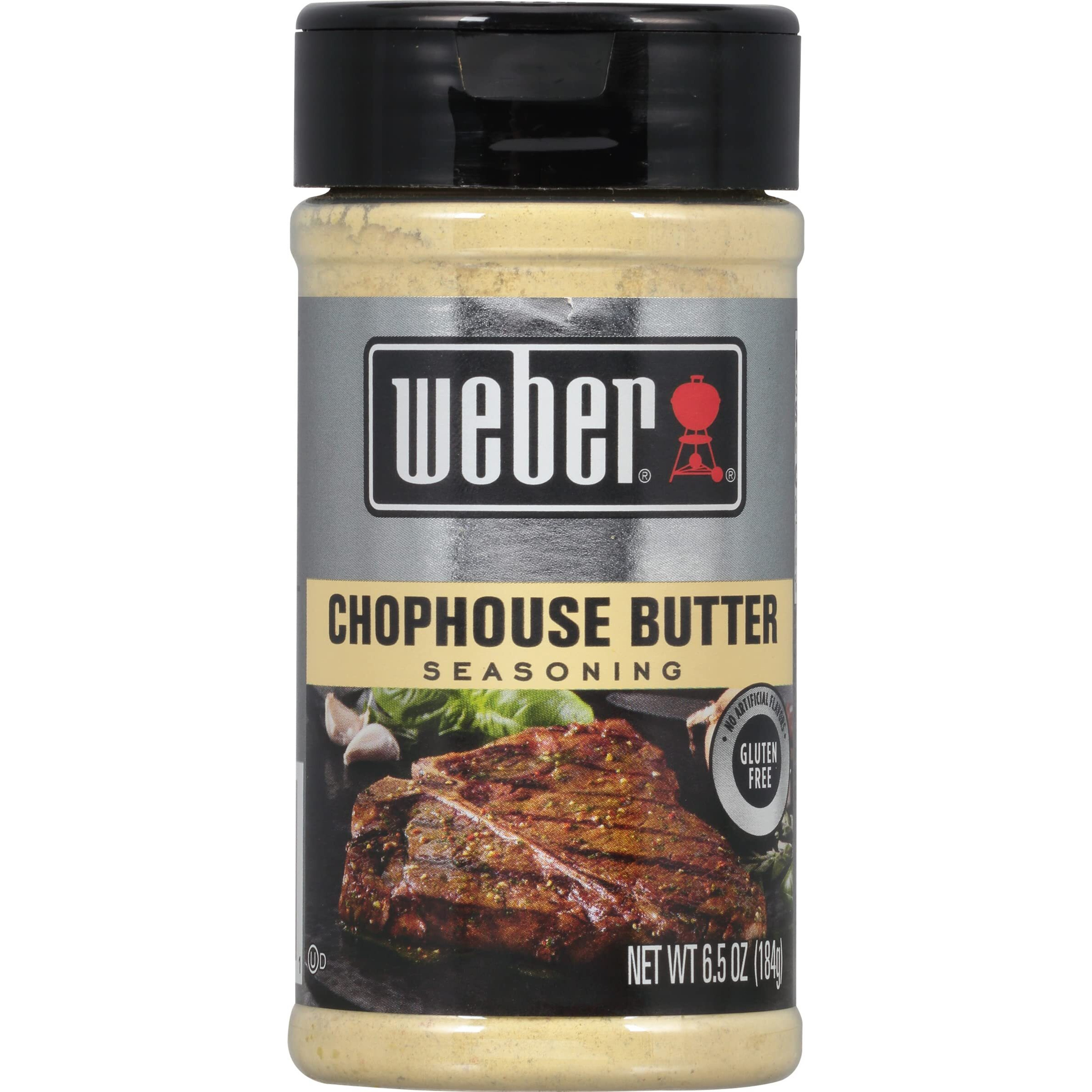 Weber Chophouse Butter Seasoning, 6.5 Ounce Shaker (Pack Of 6)