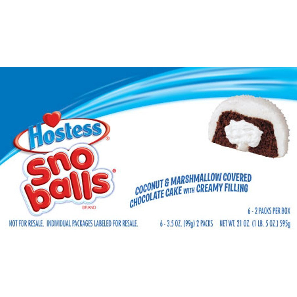 Hostess Snoballs, 3.5 Ounce (Pack Of 6)