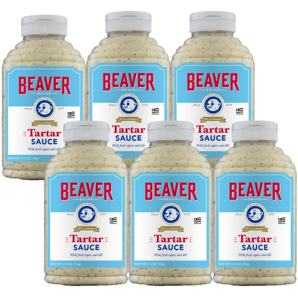 Beaver Brand Tartar Sauce, 11.5 Oz (Pack Of 6)