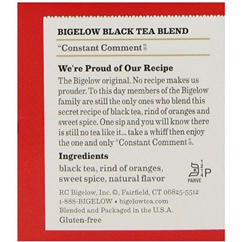 Bigelow Constant Comment Tea (6X20 Bag )