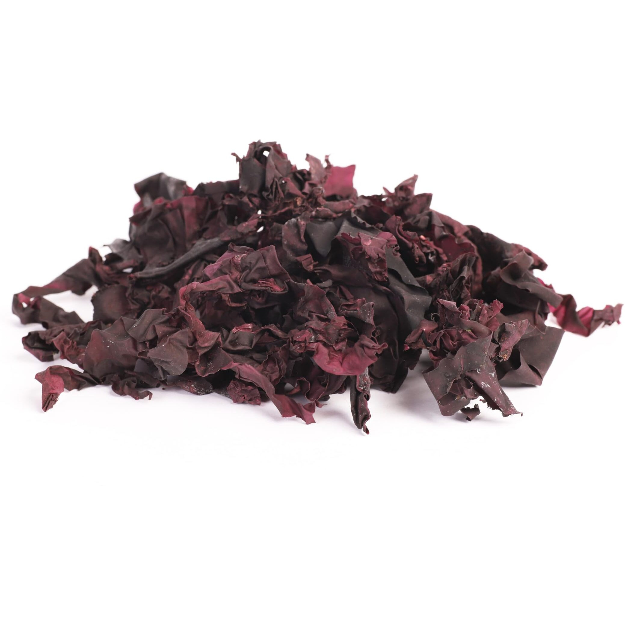 Vitaminsea Applewood Smoked Dulse | Wild North Atlantic Dried Seaweed For Snacking, Seasoning, Soups & Salads | Rich In Vitamins, Minerals & Antioxidants Great For Thyroid Support | Whole Leaf (8 Oz)