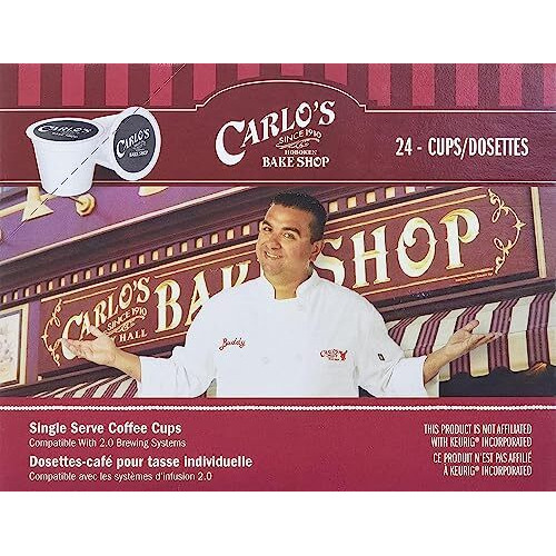 Cake Boss Coffee, Vanilla Buttercream, Single Serve Cups For Keurig K Cup Brewers, 24 Count Per Box, 2 Boxes