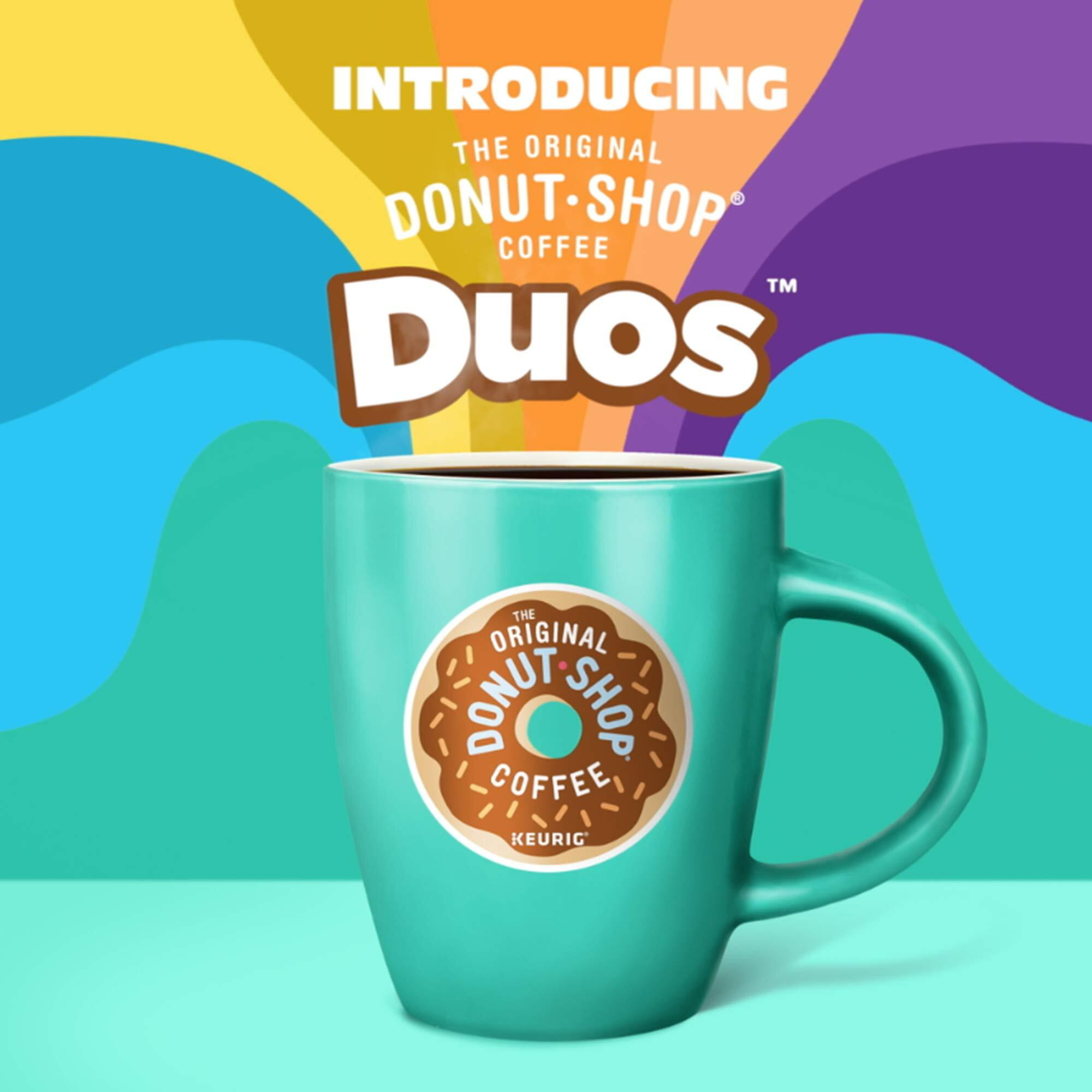 The Original Donut Shop Duos Nutty + Caramel Keurig Single-Serve K-Cup Pods, Medium Roast Coffee, 96 Count (4 Packs Of 24)