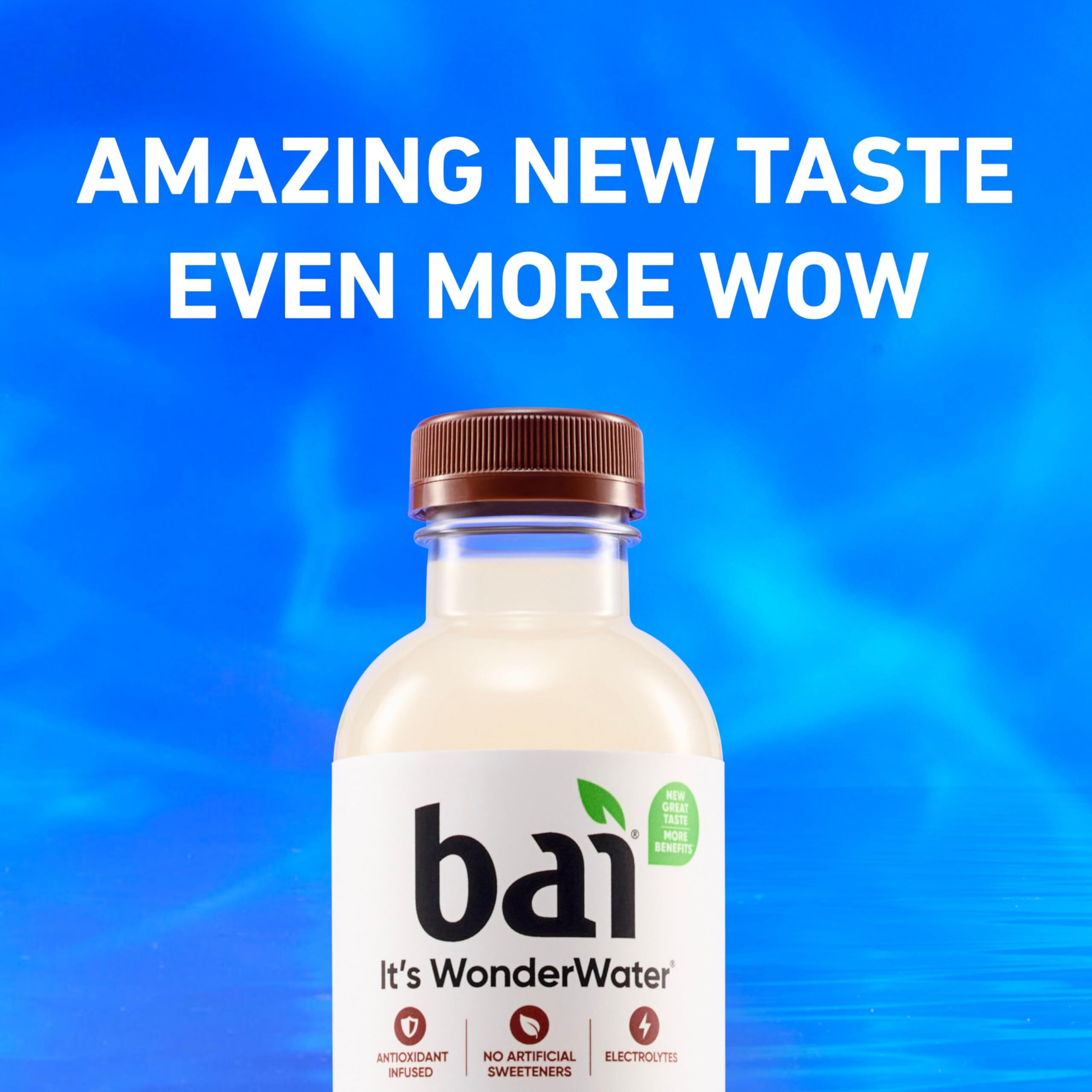 Bai Coconut Variety Pack, Antioxidant Infused Water Beverage, With Vitamin C And No Artificial Sweeteners, 18 Fl Oz Bottles, 12 Pack