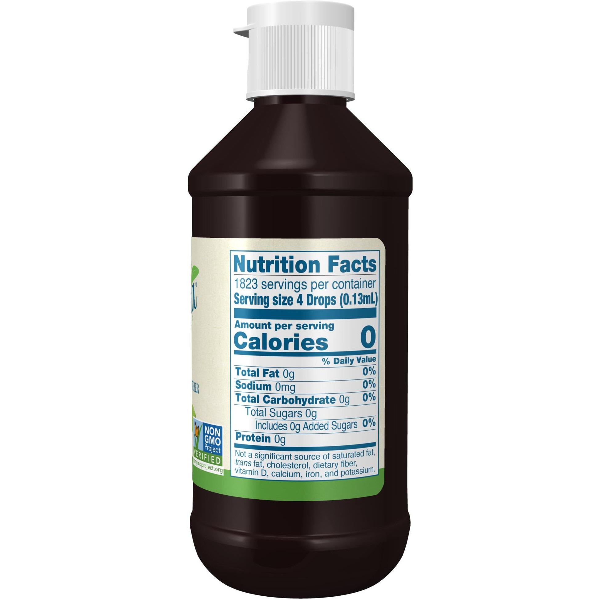 Now Foods Betterstevia Organic Zero-Calorie Liquid Sweetener, Keto Friendly, Suitable For Diabetics, No Erythritol, 8-Ounce