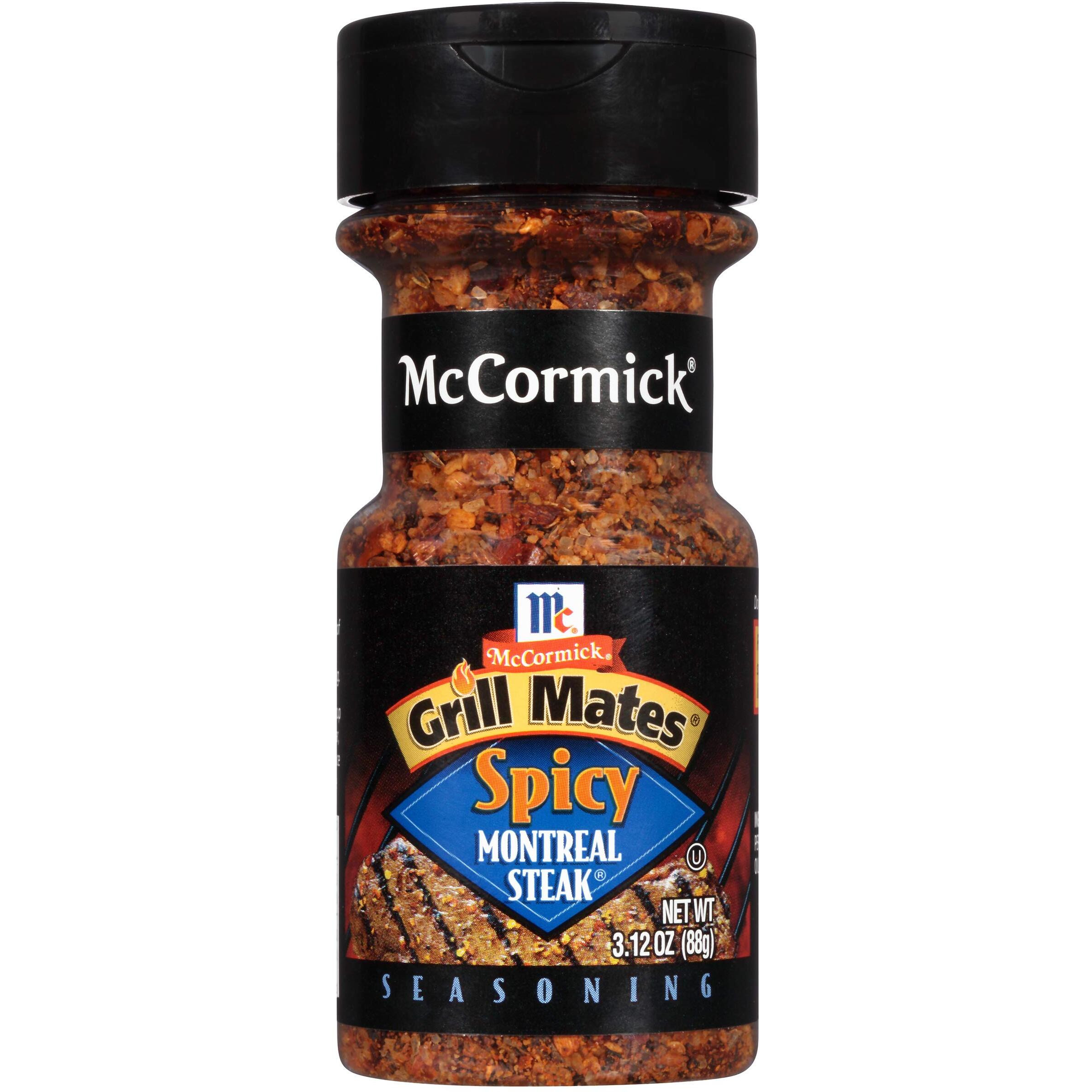 Mccormick Grill Mates Spicy Montreal Steak Seasoning, 3.12 Oz (Pack - 12)