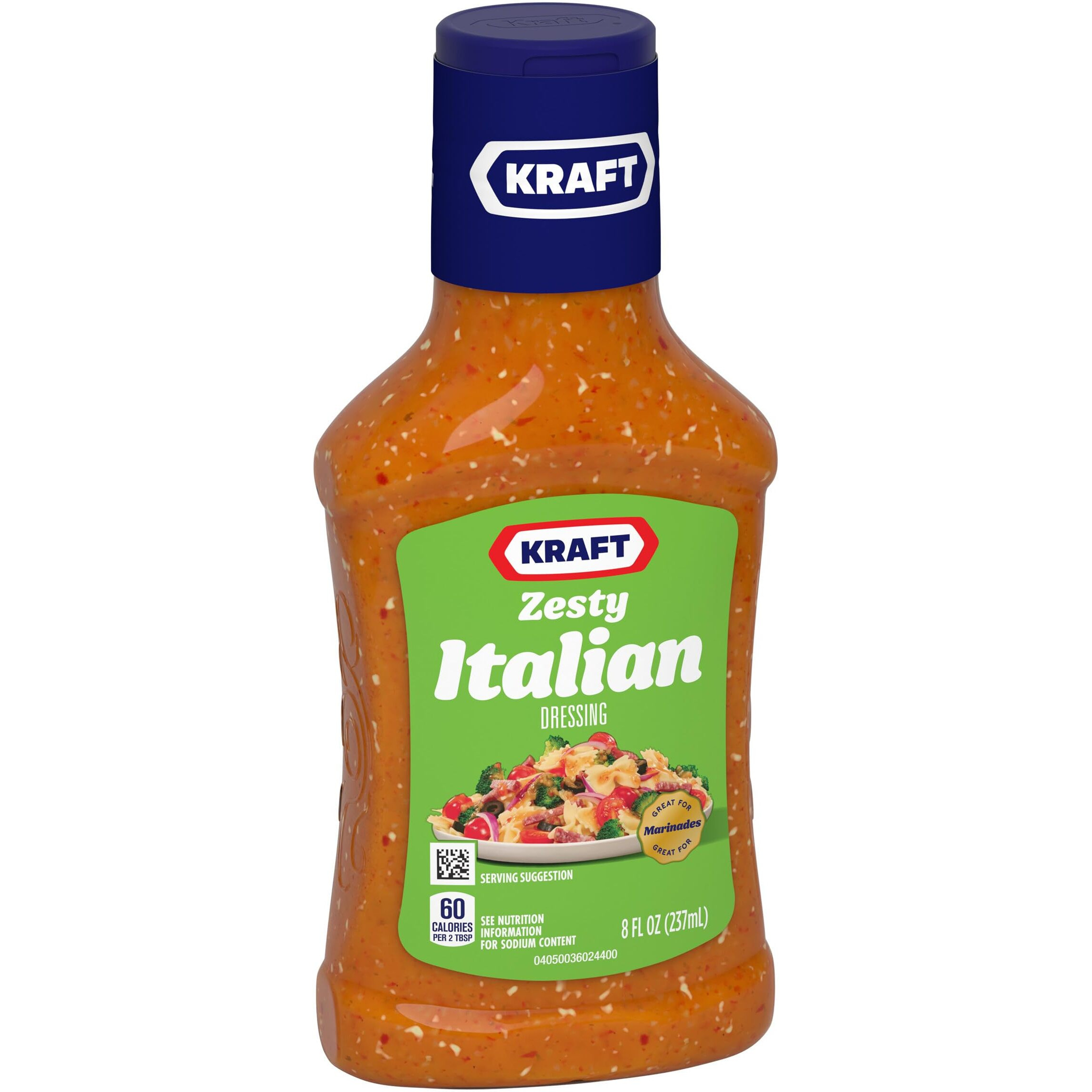 Kraft Zesty Italian Salad Dressing (8 Fl Oz Bottle)