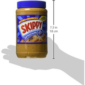 Skippy Chunky Peanut Butter-48 Oz, 2 Ct