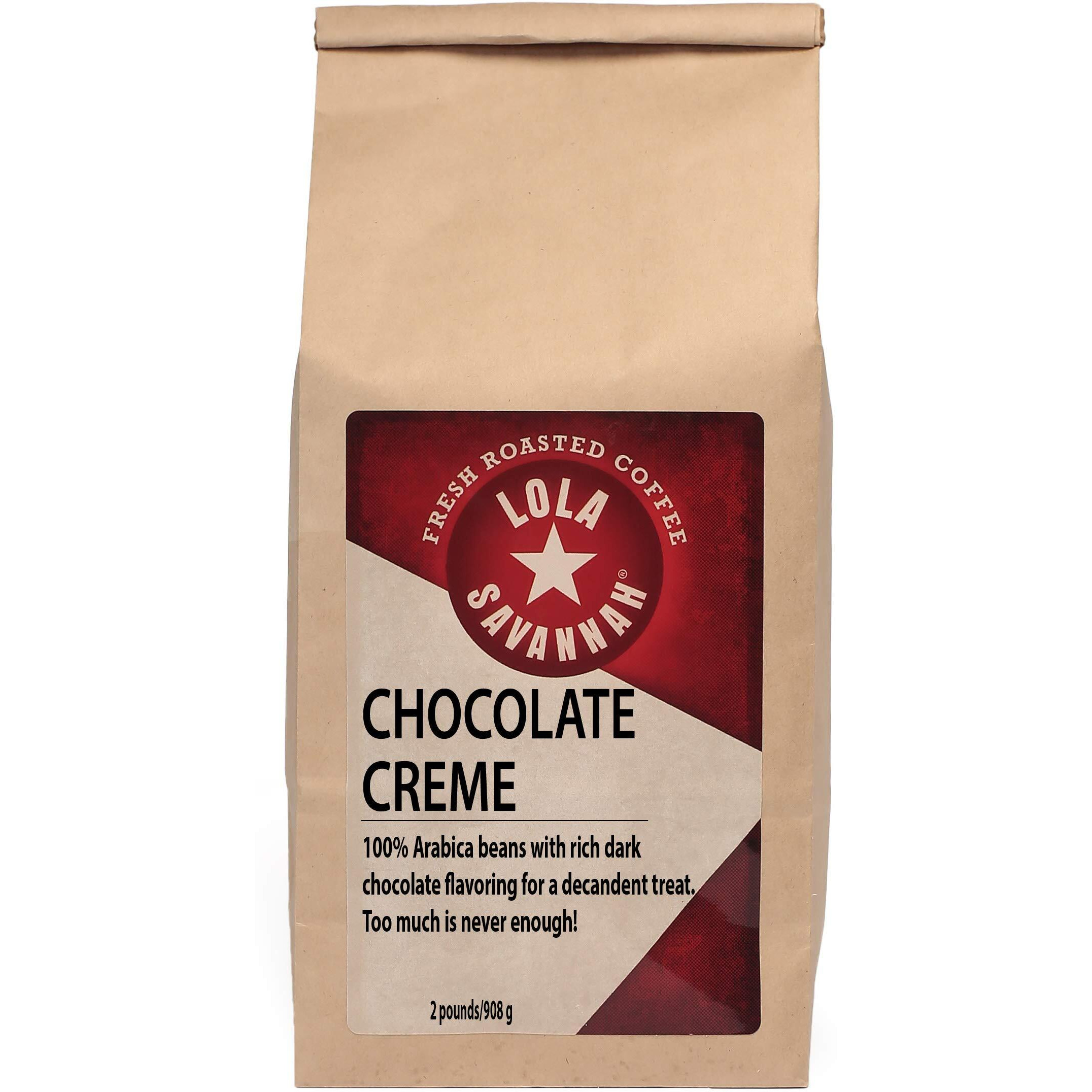 Lola Savannah Chocolate Creme Ground Caffeinated Coffee, 2Lb