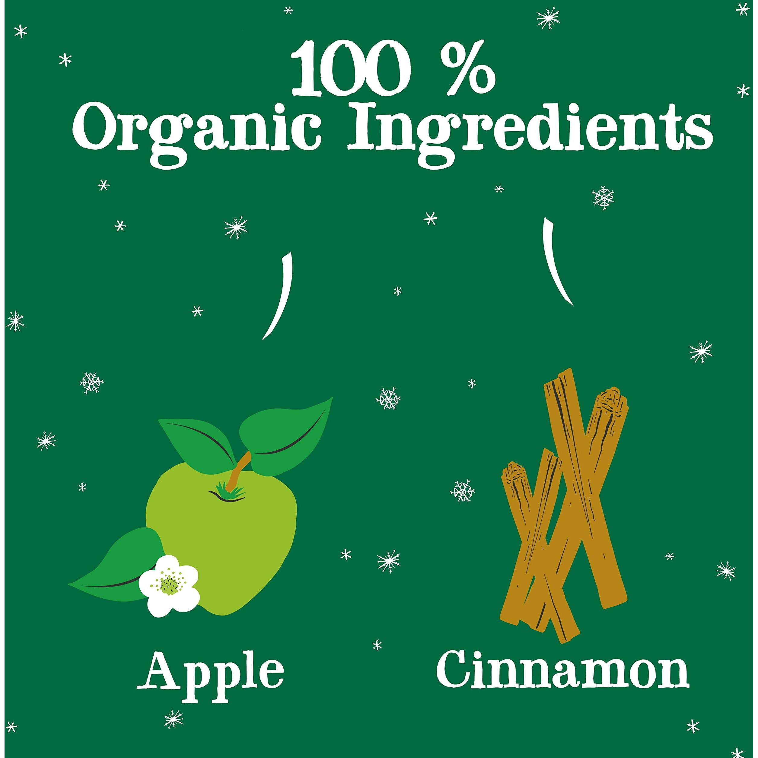 Clipper Tea, Winter Apple & Cinnamon, Organic Tea With Lemongrass, Licorice Root, And Hibiscus, Plant Based Herbal Tea, Caffeine Free British Tea, 1 Pack, 20 Unbleached Tea Bags