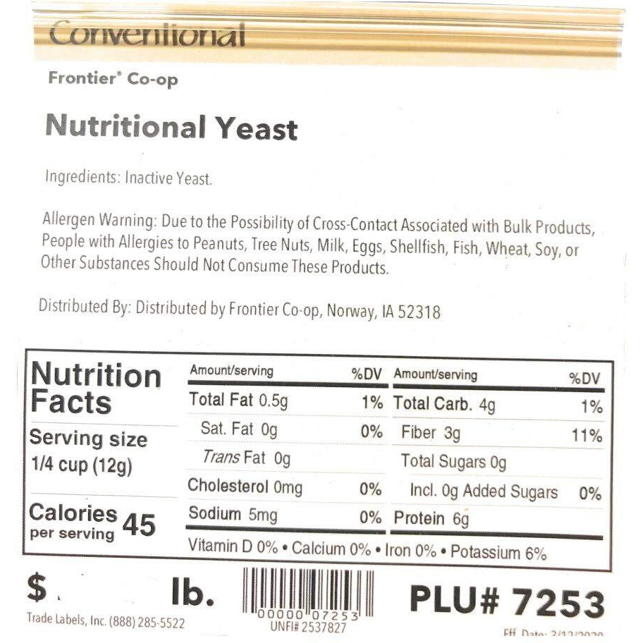 Frontier Nutritional Yeast Flake