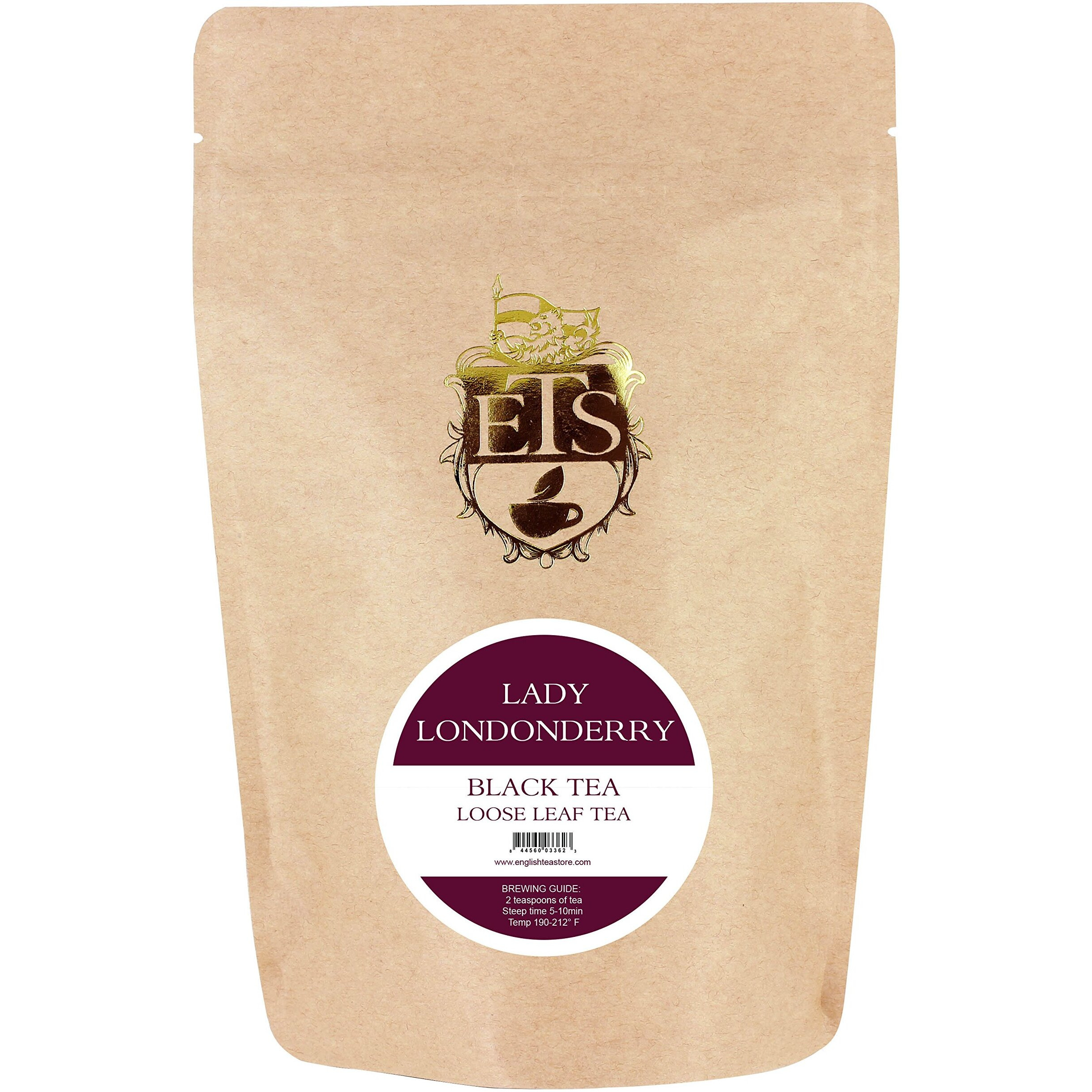 English Tea Store Loose Leaf, Lady Londonderry Tea Pouches, 4 Ounce