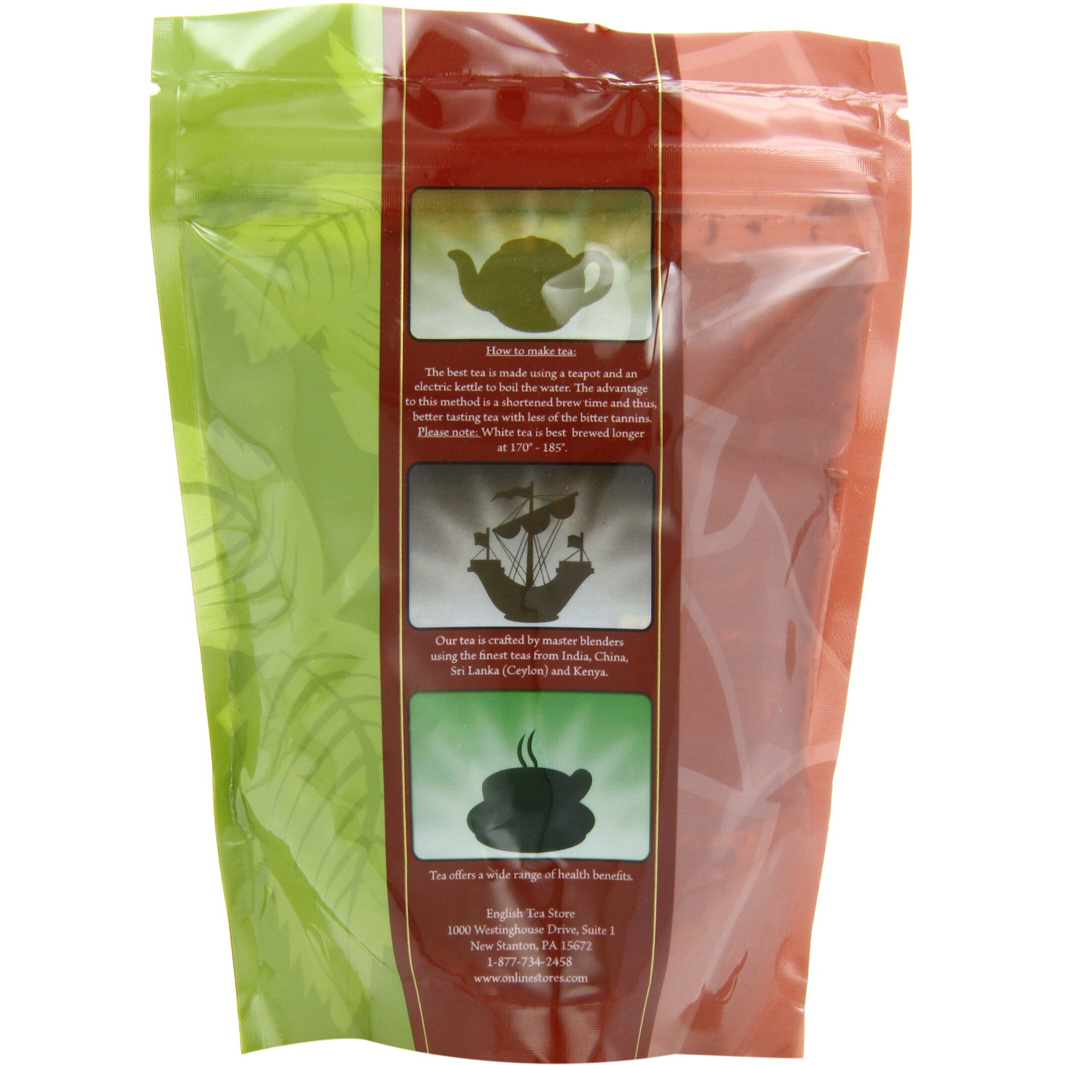English Tea Store Loose Leaf, Lady Londonderry Tea Pouches, 4 Ounce