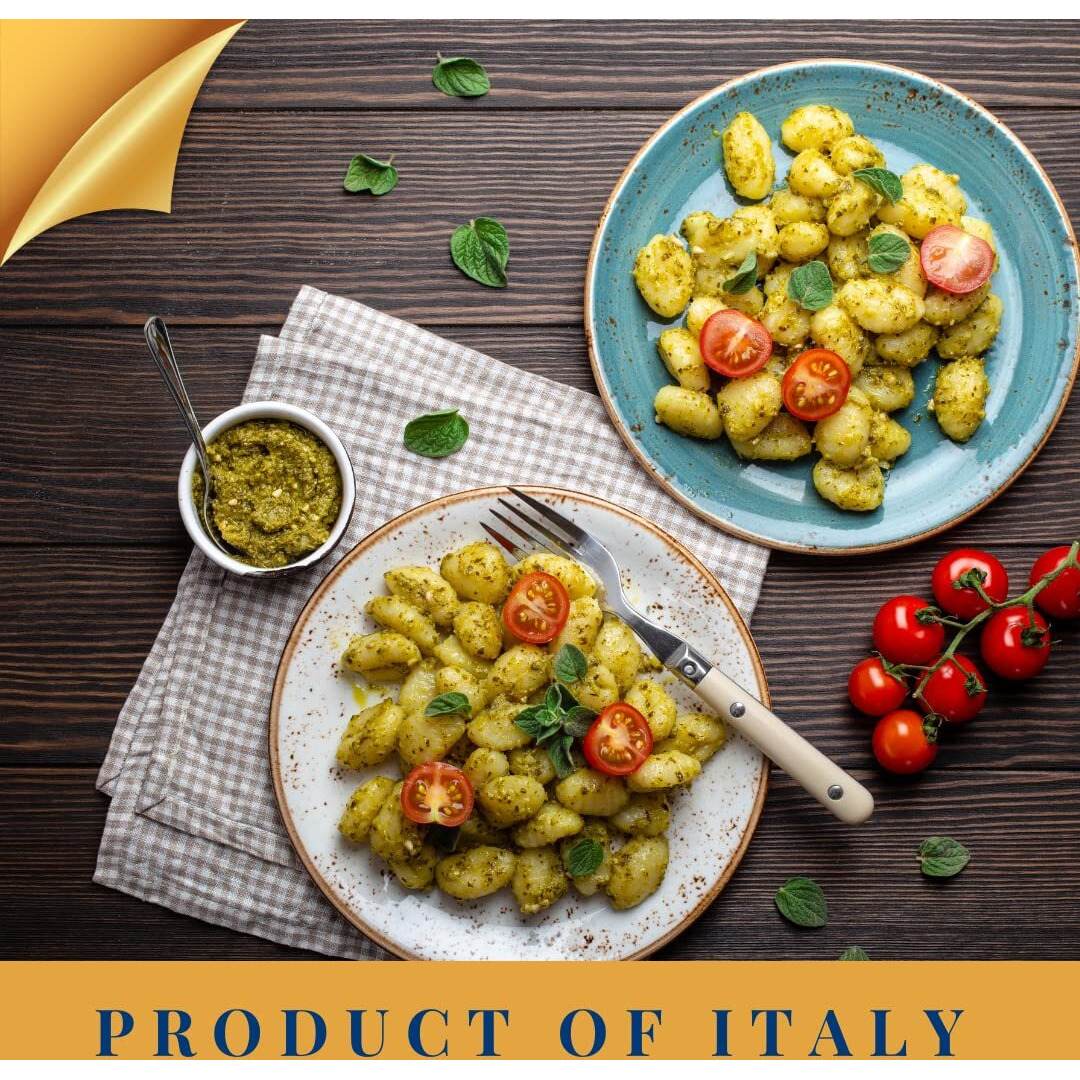 3 Pack, Gluten Free Potato Gnocchi, Cooks In 2-3 Minutes, (3 X 1 Lb), Italian Gnocchi, Product Of Italy, Non Gmo, Eggs Free, Vegan, By L'Oro Del Sud