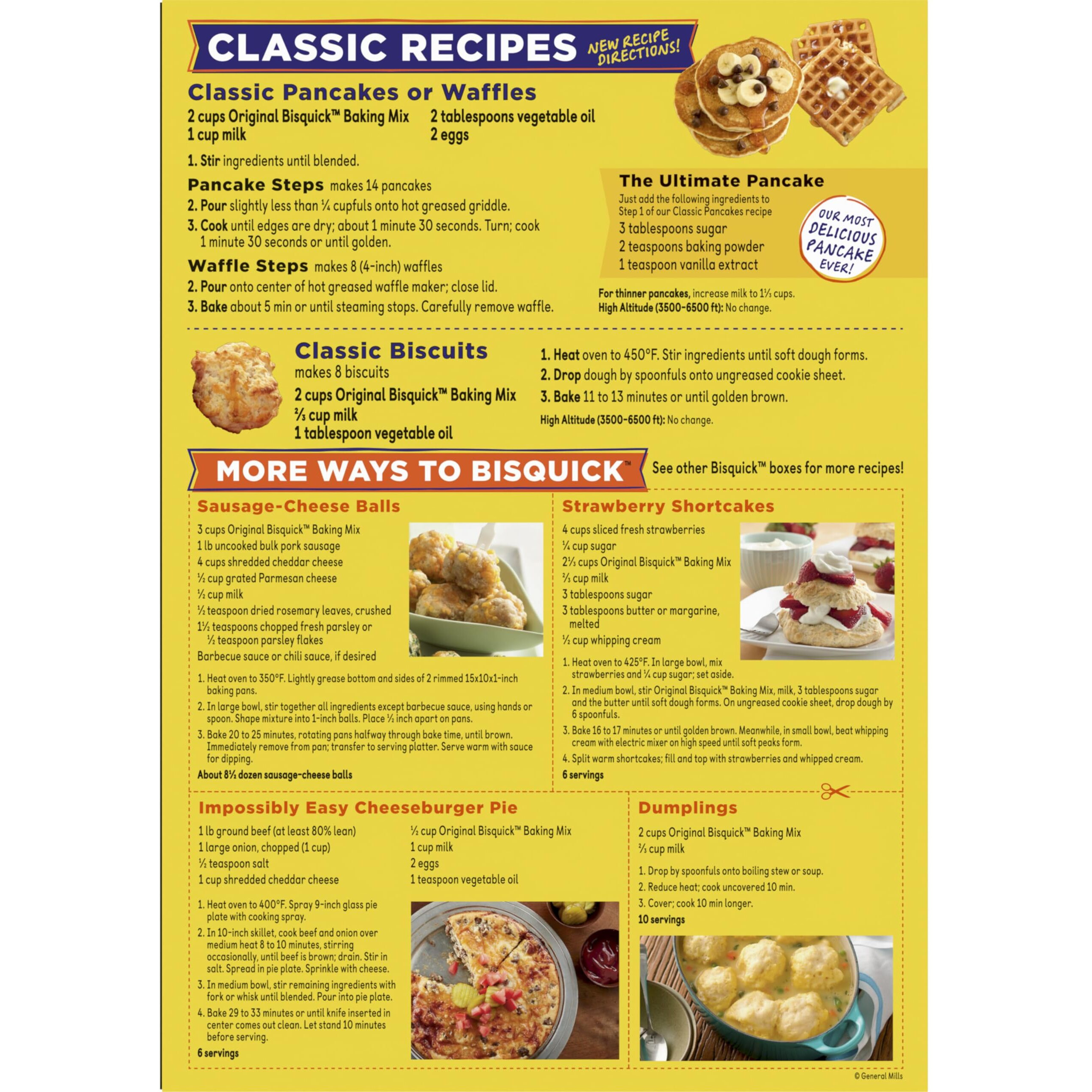 Betty Crocker Bisquick Original Pancake & Baking Mix, Giant Size, 96 Oz