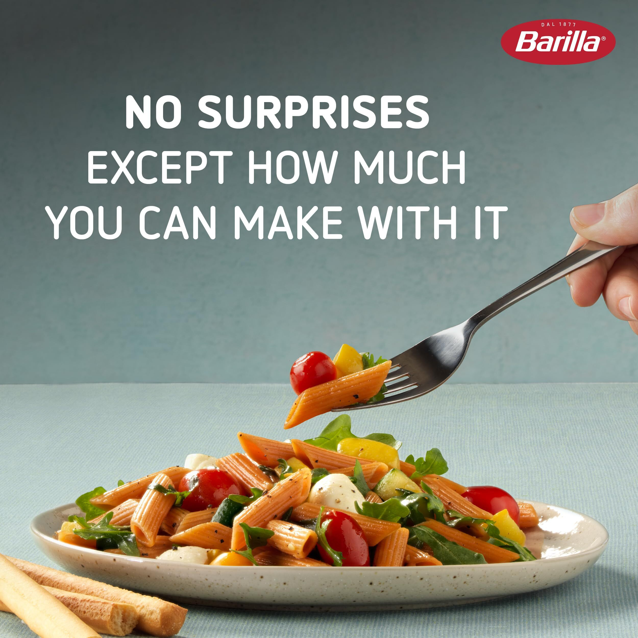 Barilla Red Lentil Penne Pasta, Good Source Of Plant-Based Protein, Excellent Source Of Fiber, Kosher, Gluten Free & Non-Gmo, 8.8 Ounce (Pack Of 10)