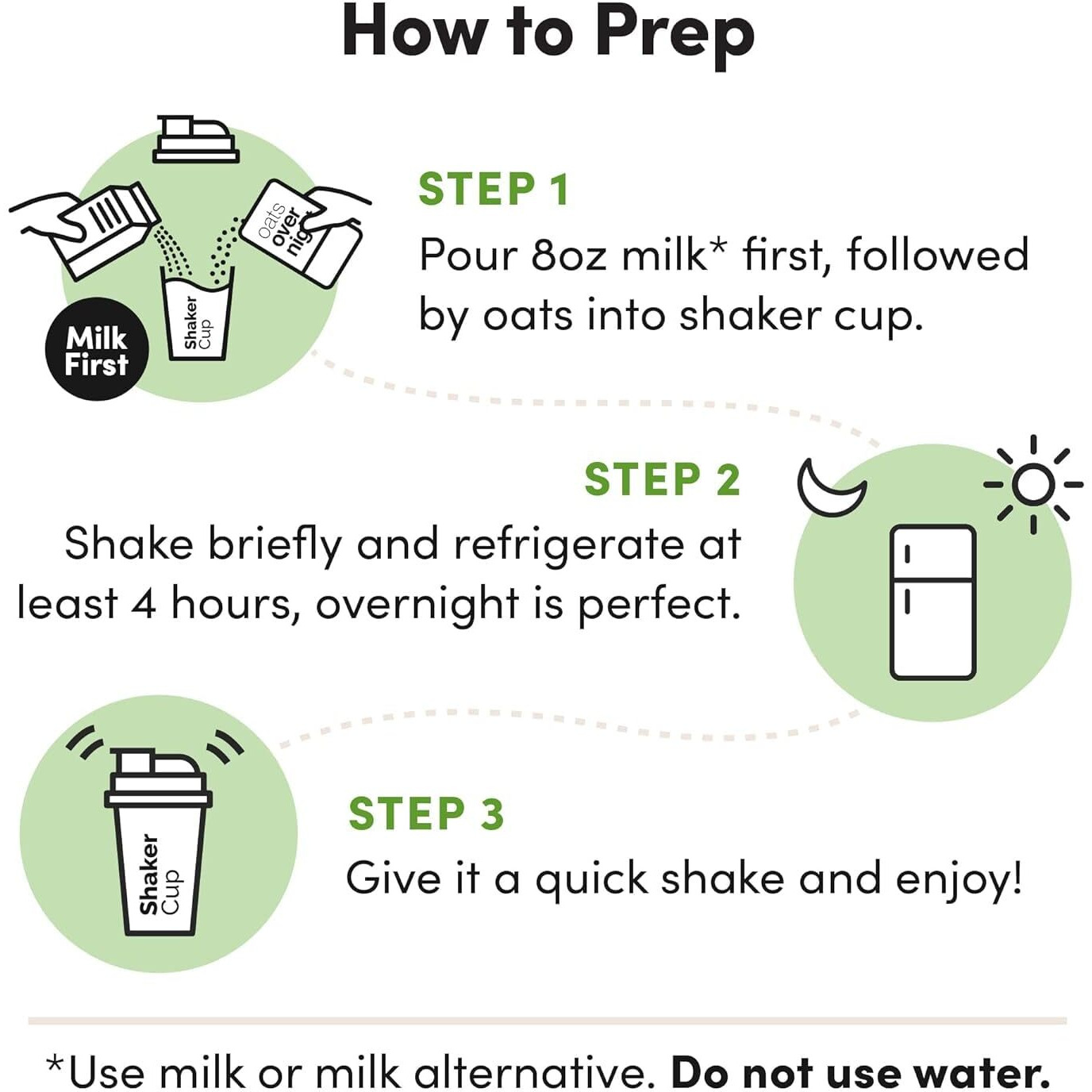 Oats Overnight - Maple Pancakes - Vegan, 20G Protein, High Fiber Breakfast Shake - Gluten Free, Non Gmo Oatmeal (2.5 Oz Per Meal) (8 Pack)