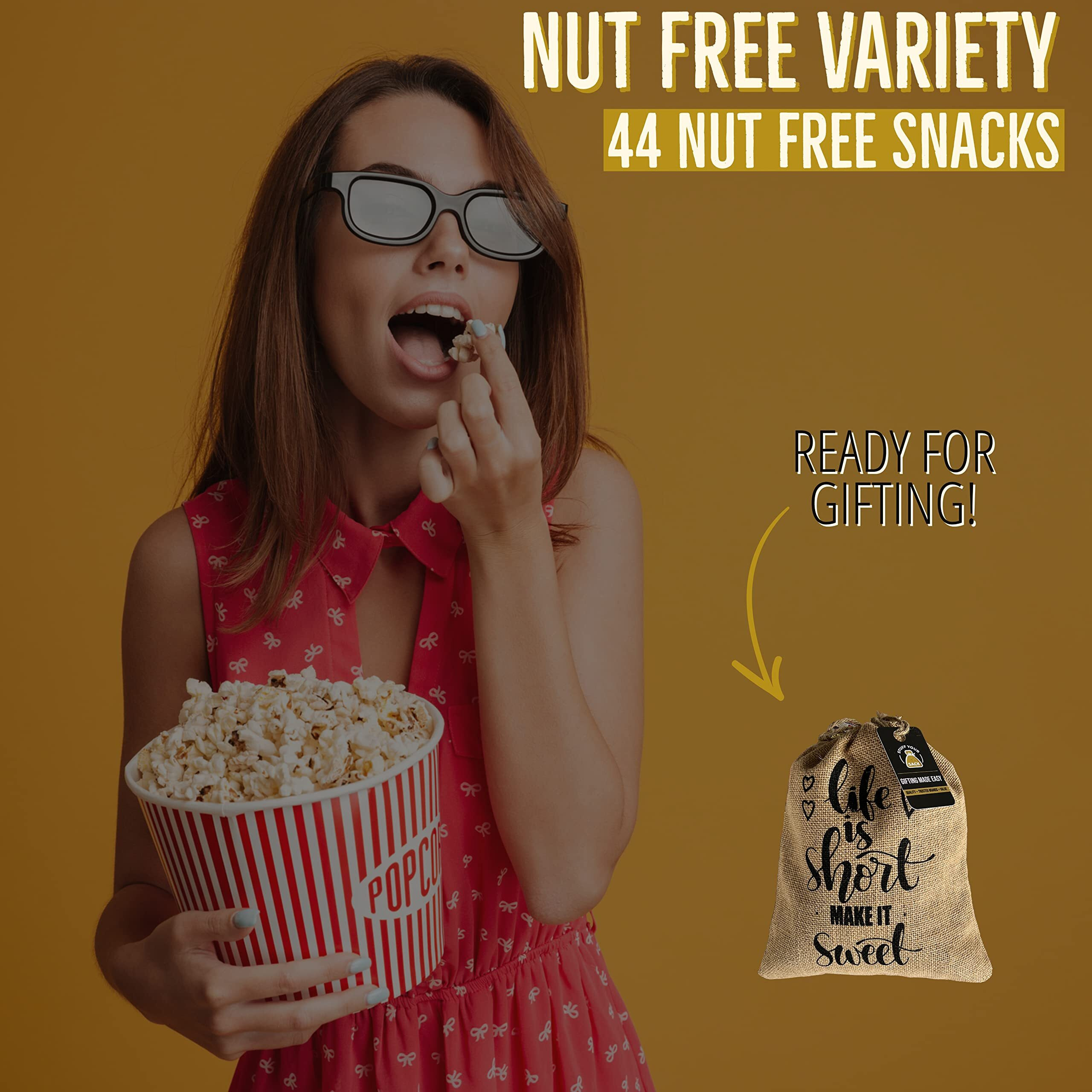 Peanut Free Snacks & Tree Nut Free Snacks - Popcorn, Chips, Cookies & Candy By Stuff Your Sack