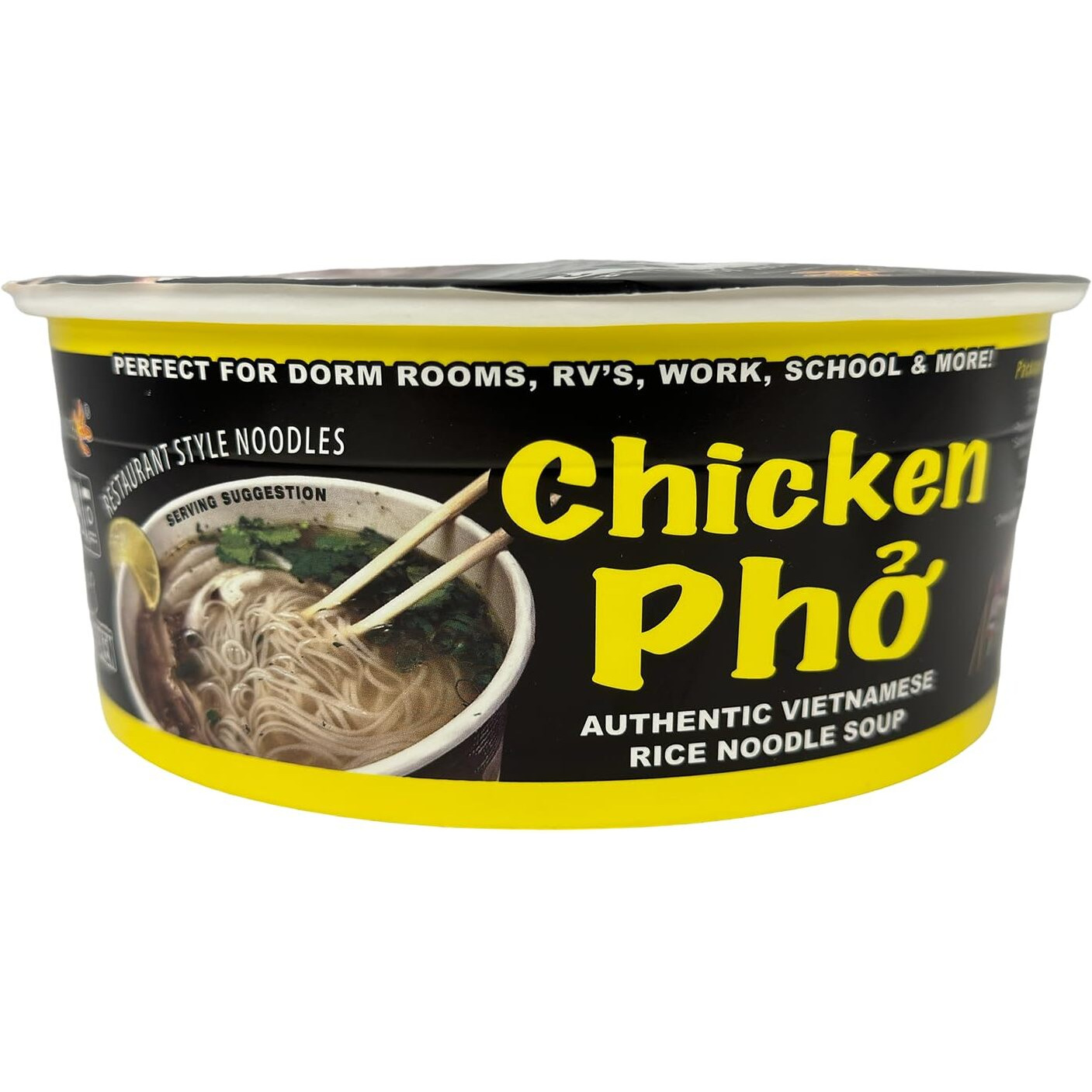 Instant Chicken Pho Pack Of 4 / Authentic Vietnamese Soup/Pholicious Brand - New