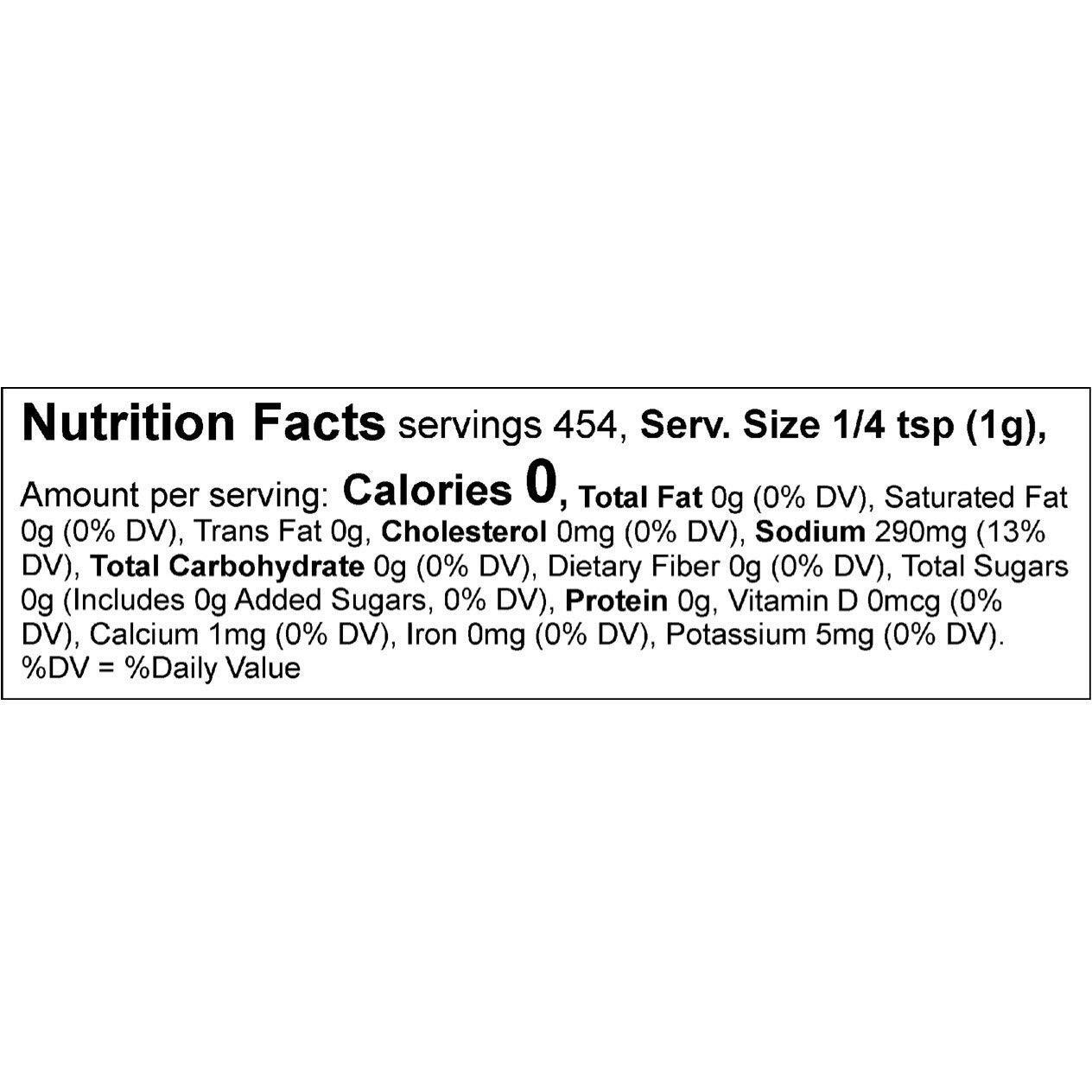 Michigan Salted Bulk Seasoning Salt, 16 Oz