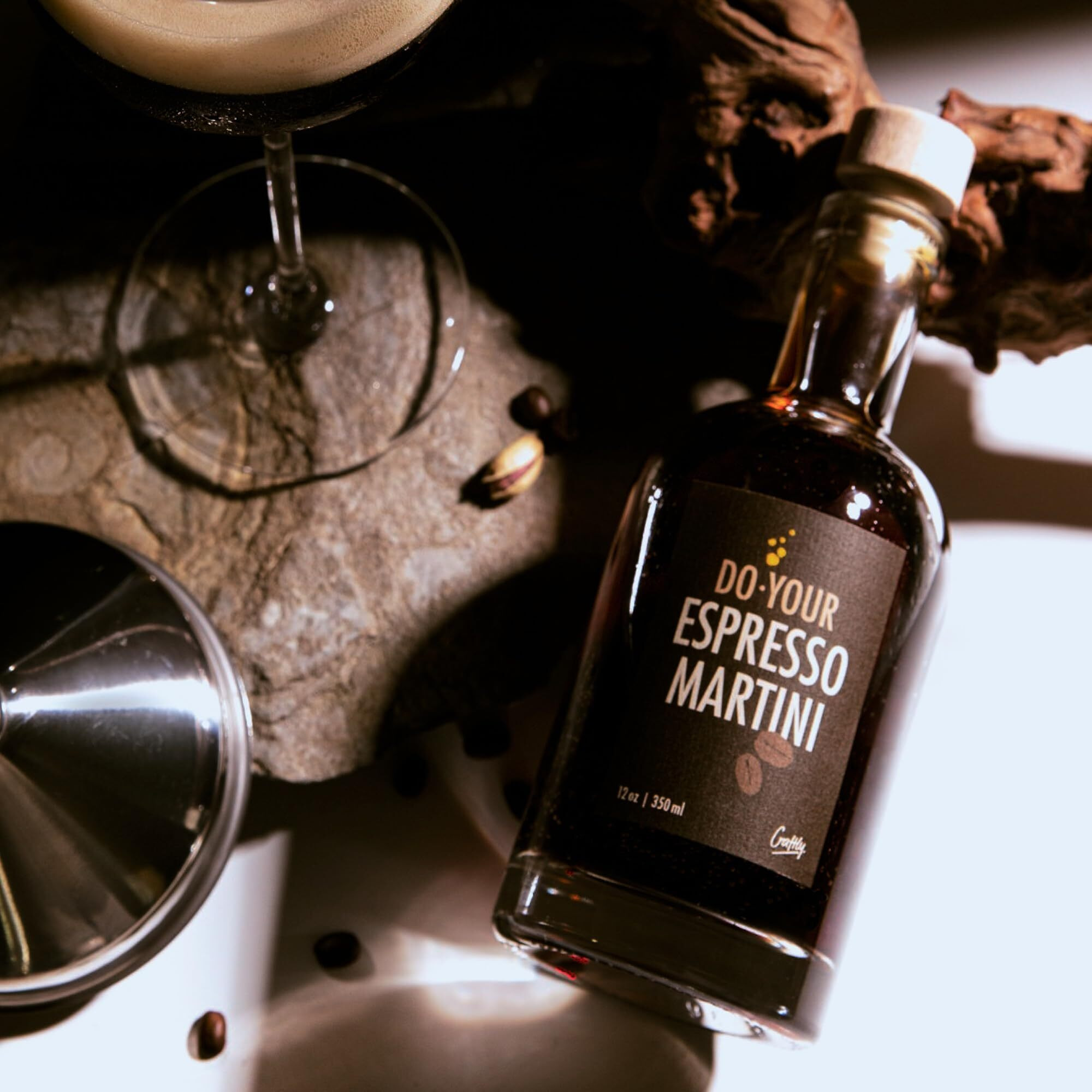 Espresso Martini Infusion Kit | Homemade Cocktails Kit | Espresso Martini Kit | Natural Cocktail Blends | Gift For Men & Women | Birthday Gifts For Him & Her