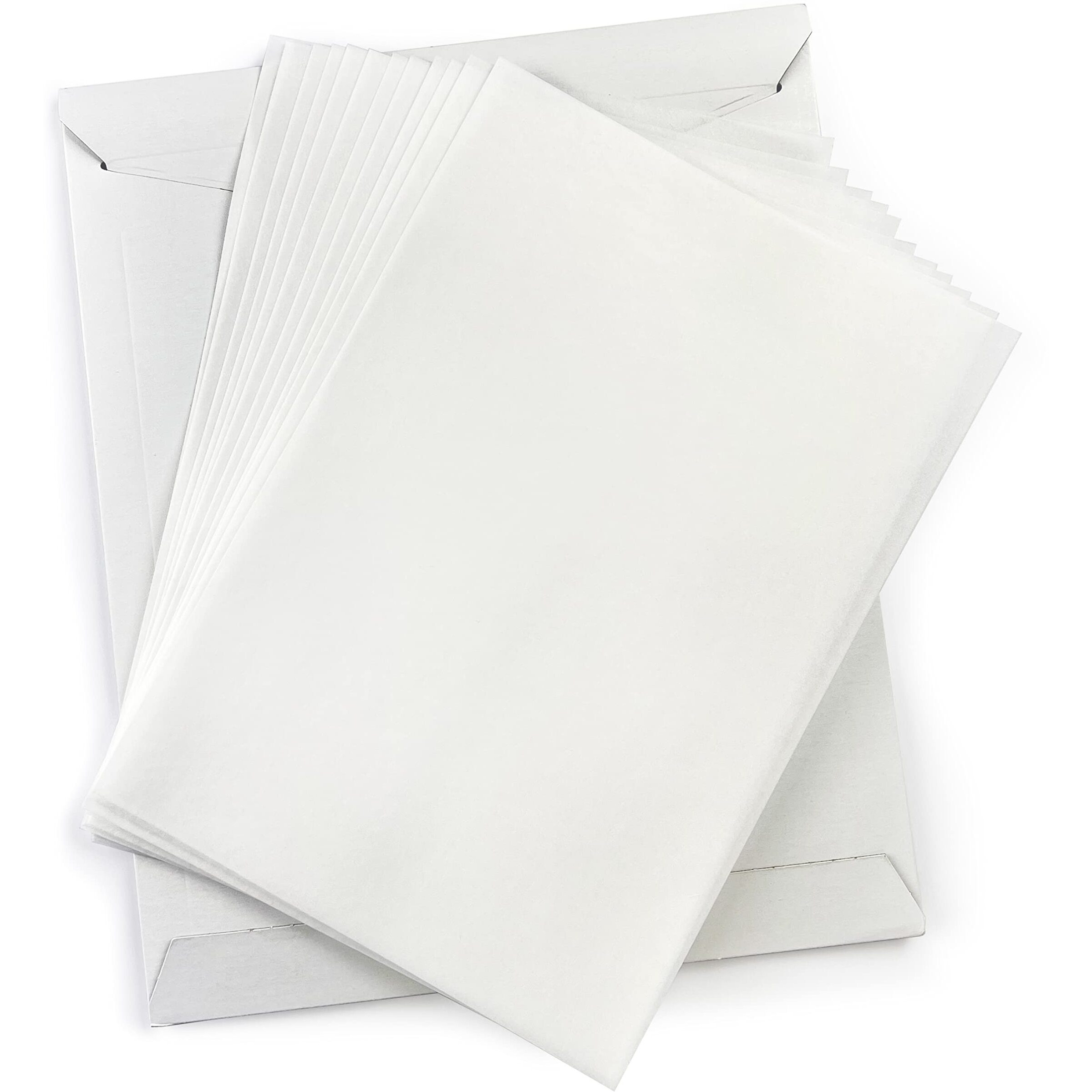 Wafer Paper Flexible Edible Printer Sheets 12 Pack 0.4Mm White A4 Size 8.3"" X 11.7"" Cake Topper Decoration Burn Away By Meganjdesigns