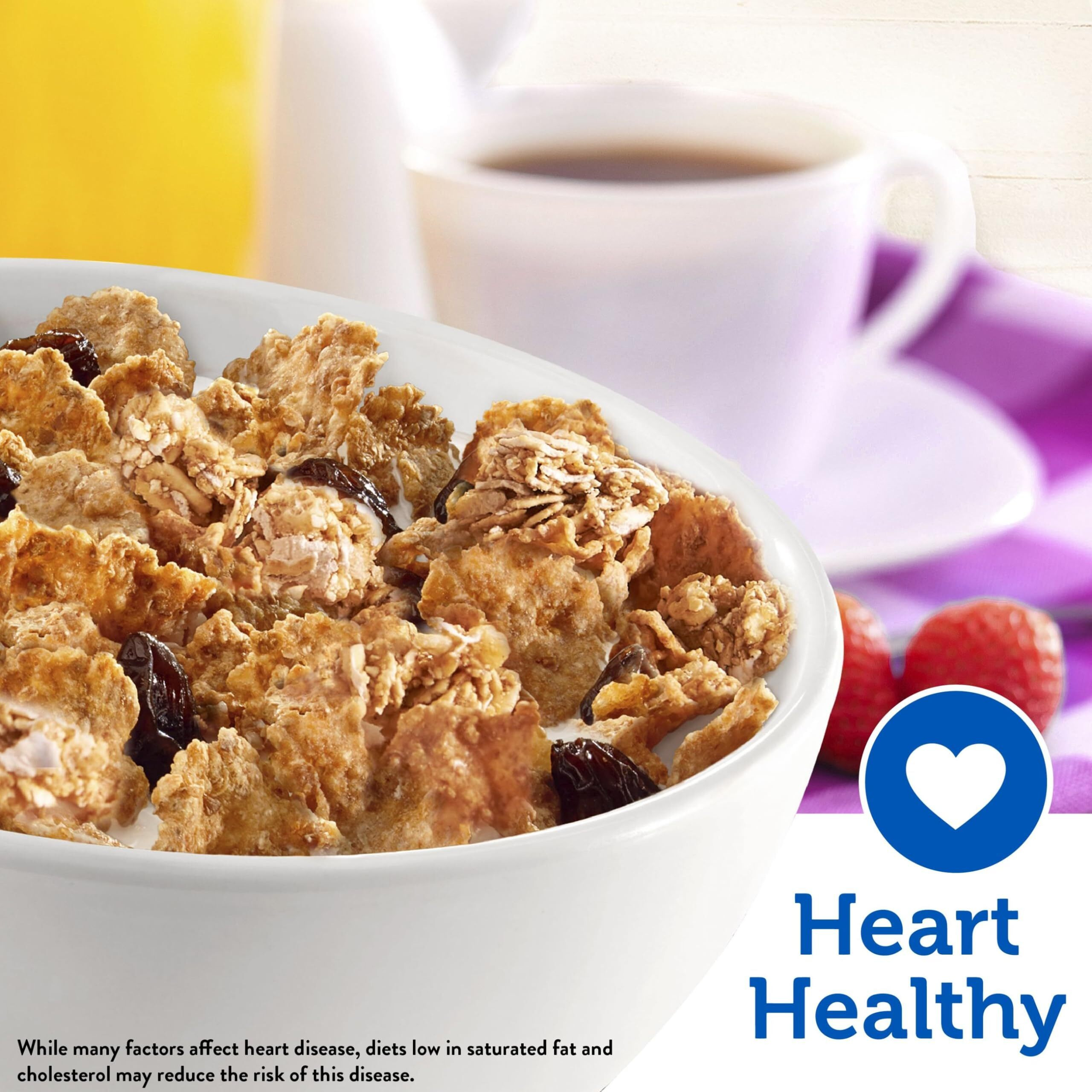 Kellogg's Raisin Bran, Breakfast Cereal, Original, 1.25Oz (96 Count)