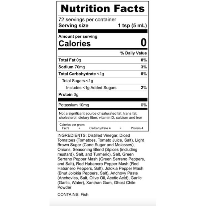 Bear & Burton's W Sauce, Fireshire - Pack Of 1