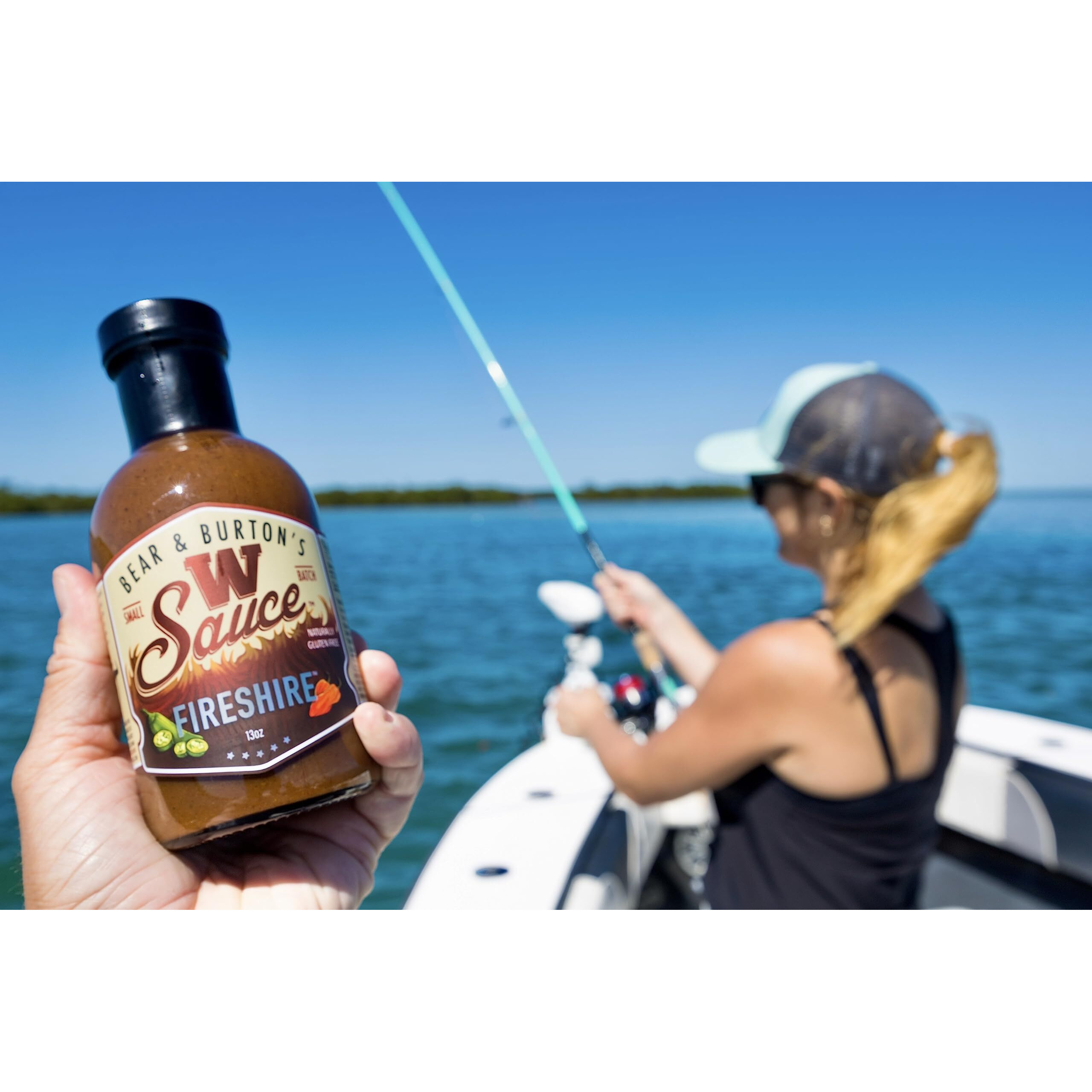 Bear & Burton's W Sauce, Fireshire - Pack Of 1