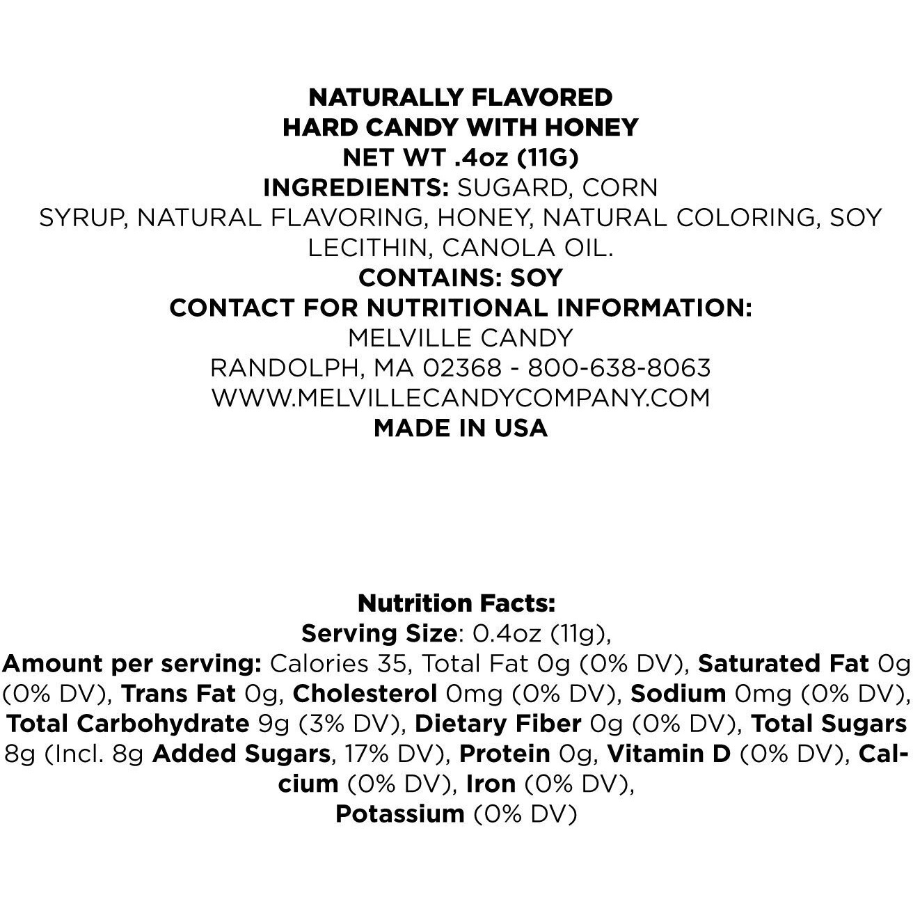 Clover Honey Spoon Contains Real Honey (30 Count)