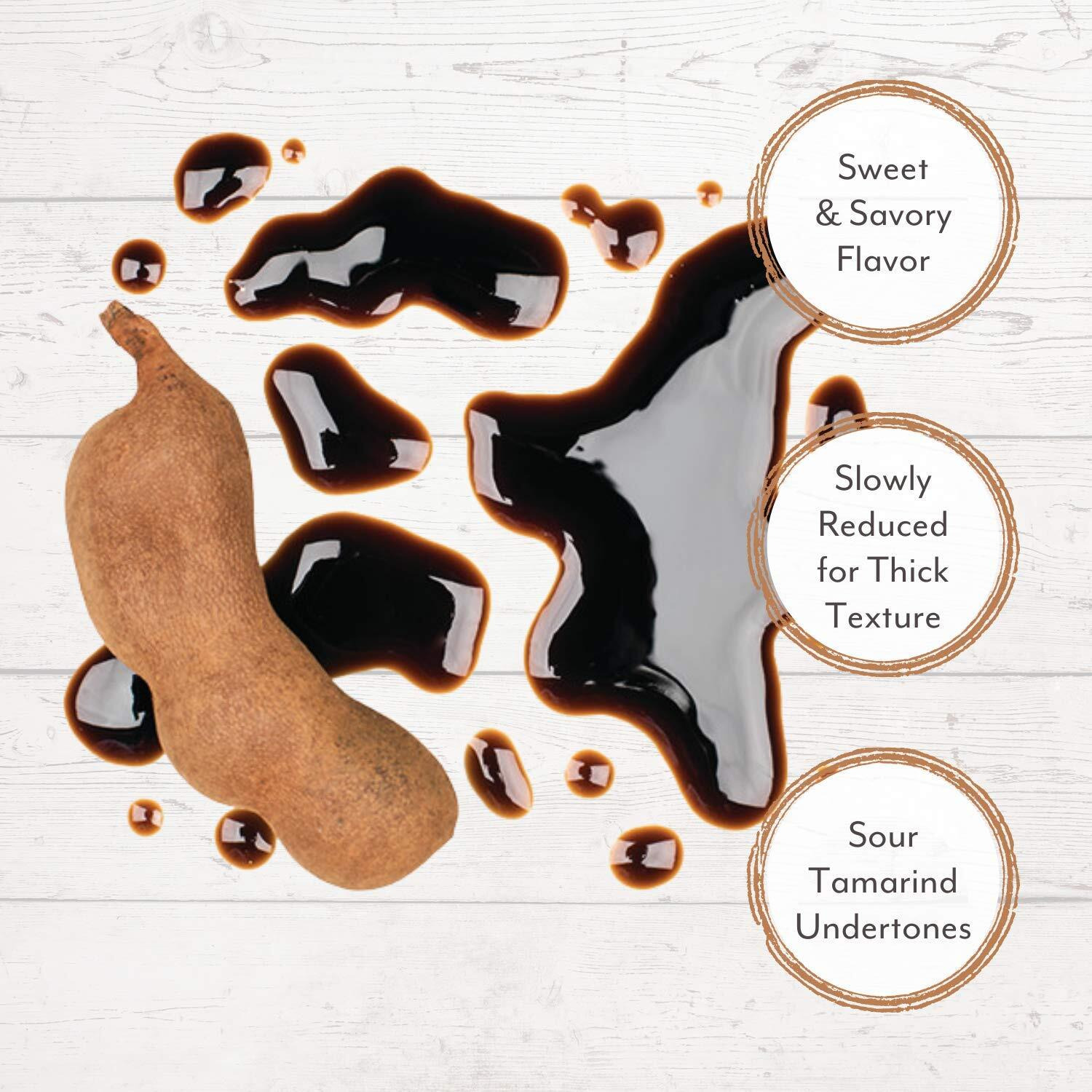 Roland Foods Tamarind Balsamic Vinegar Glaze, 12.84 Ounce Bottle, Pack Of 2